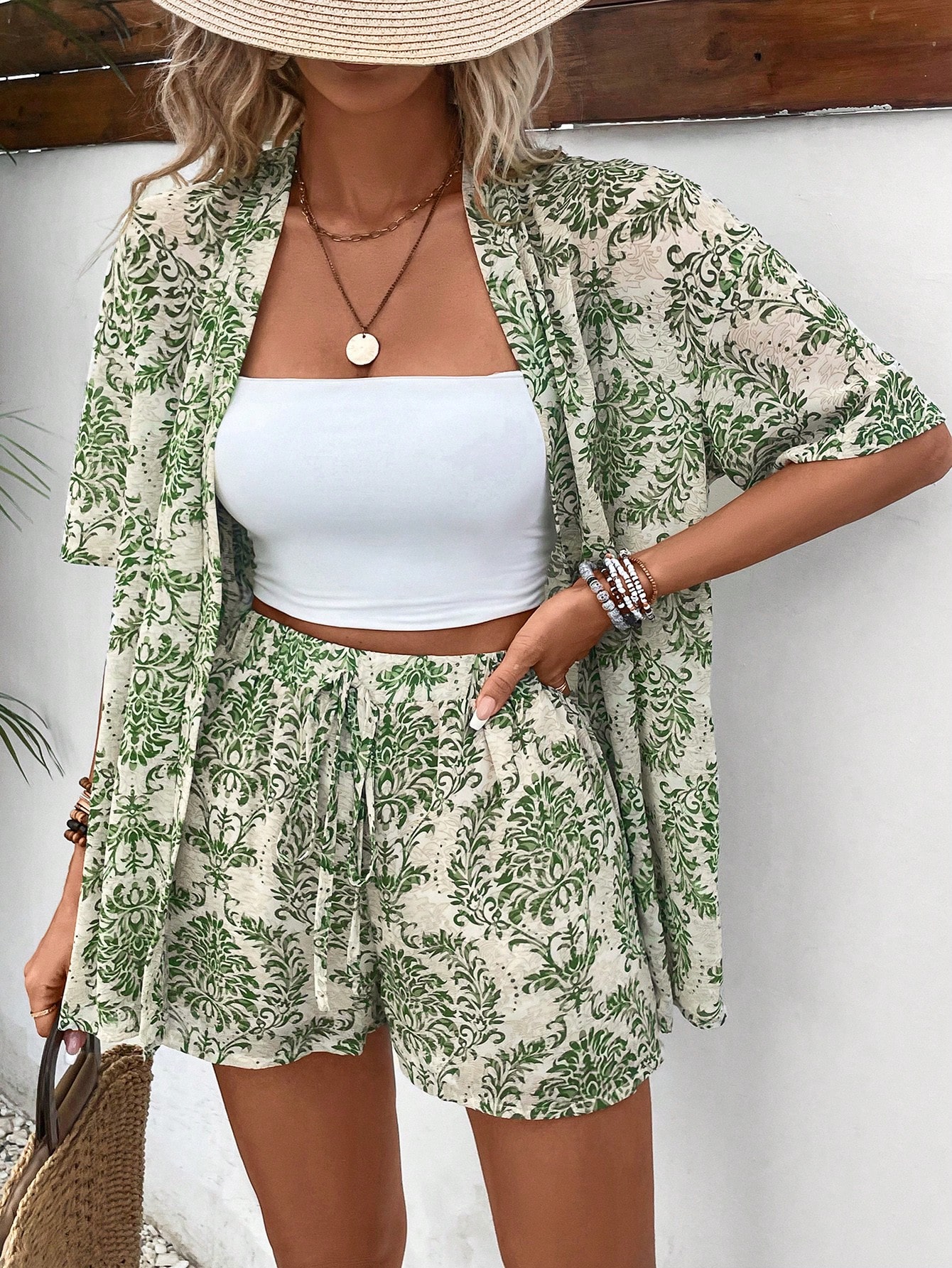 In Boho Women Two-piece Outfits