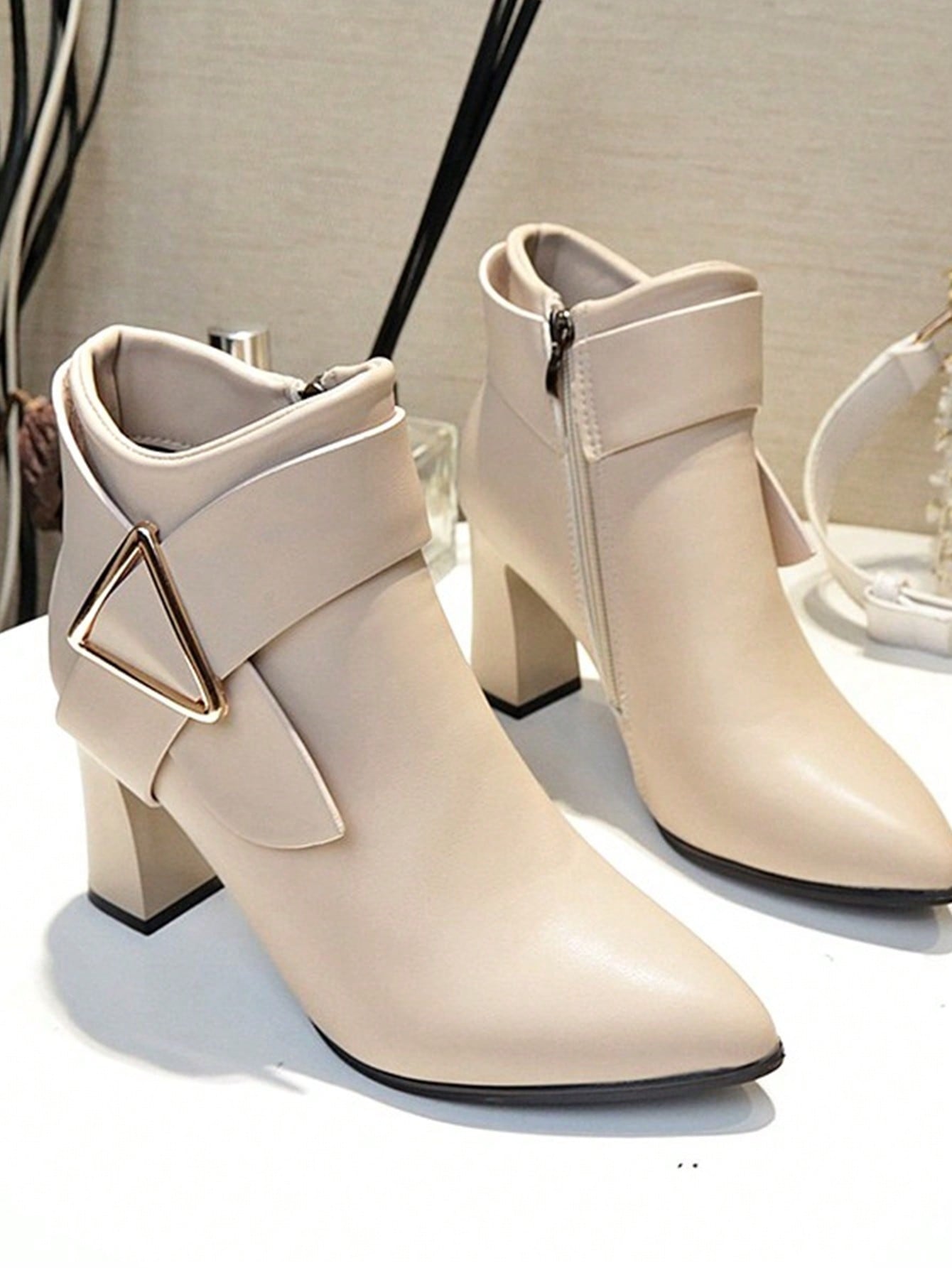 In Beige Women Ankle Boots & Booties