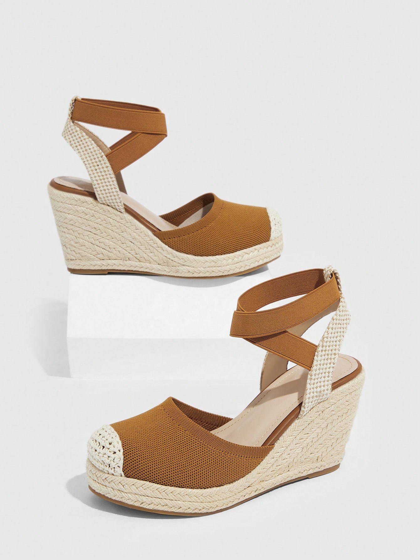 In Brown Women Wedges & Flatform