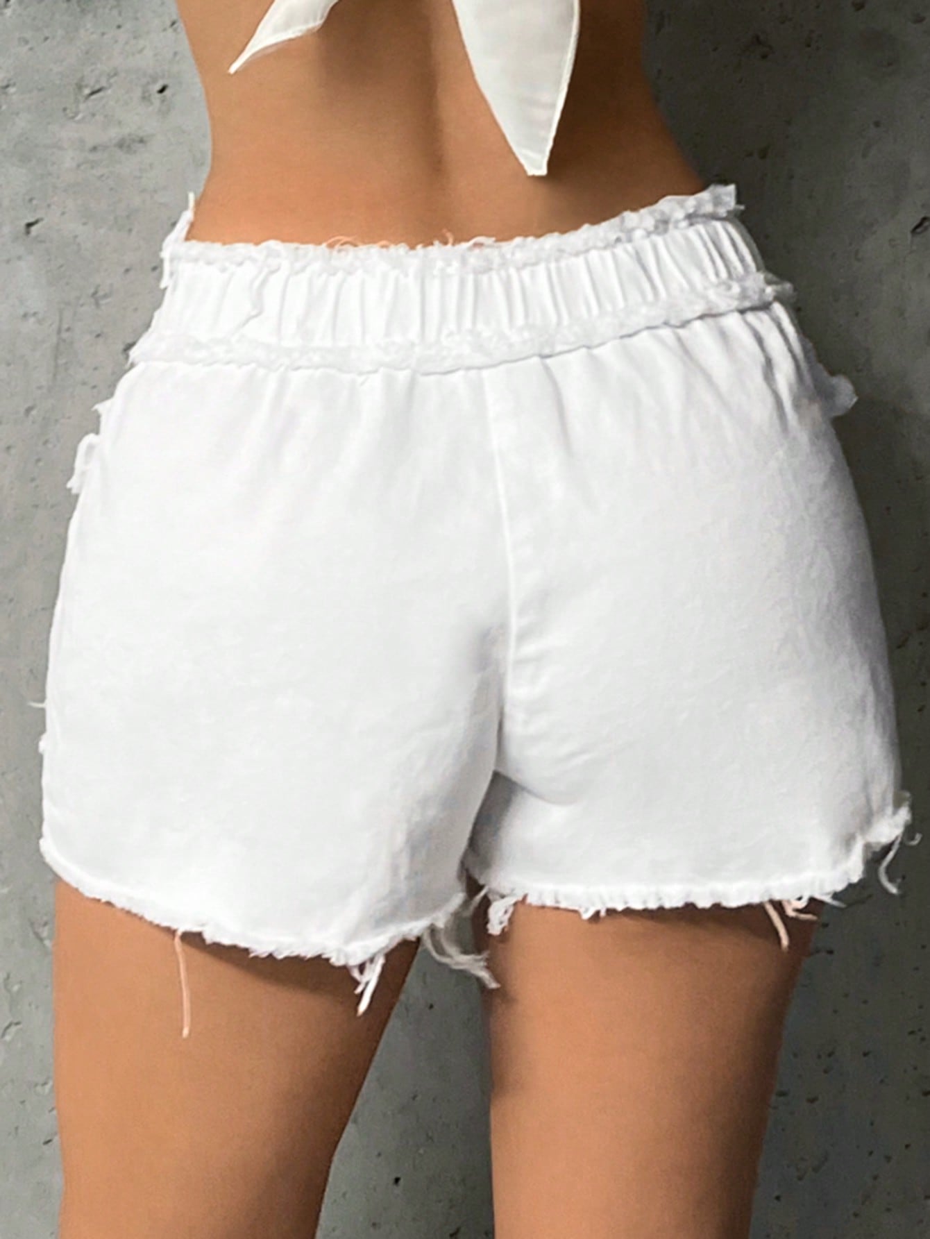 White Shorts