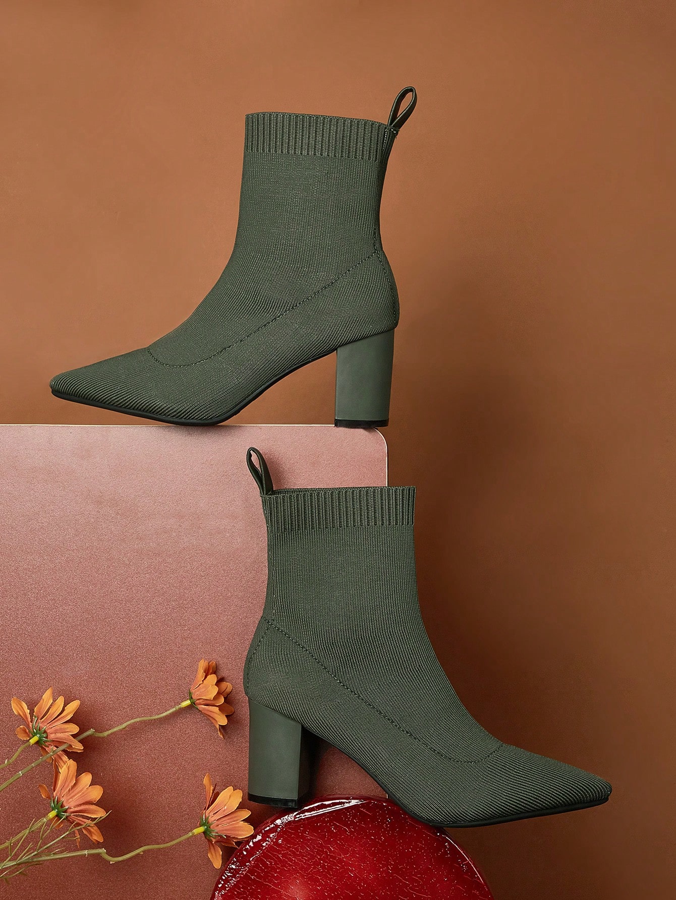 In Green Women Ankle Boots & Booties