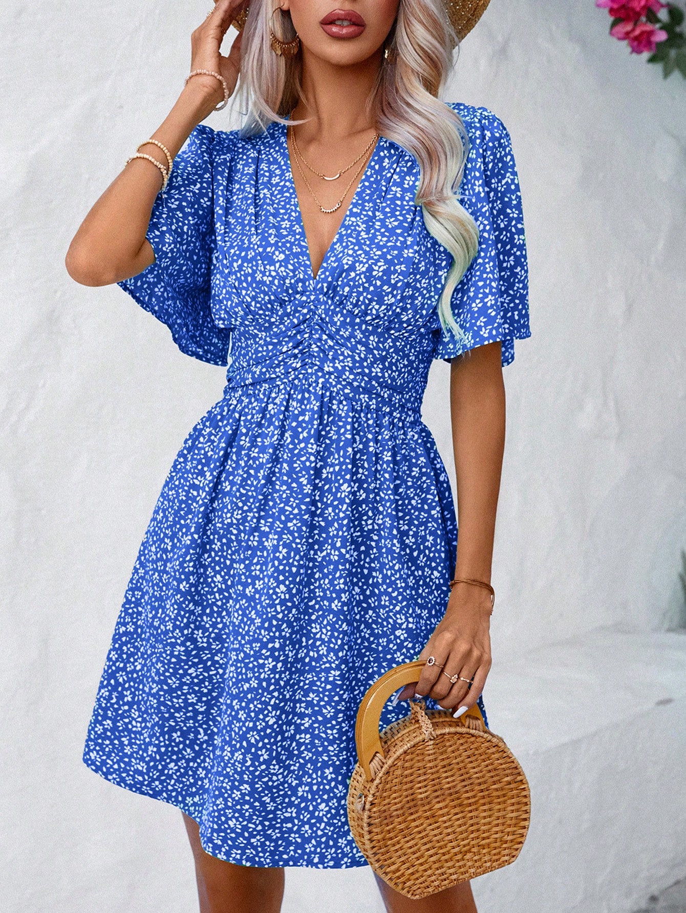 In Blue Women Dresses