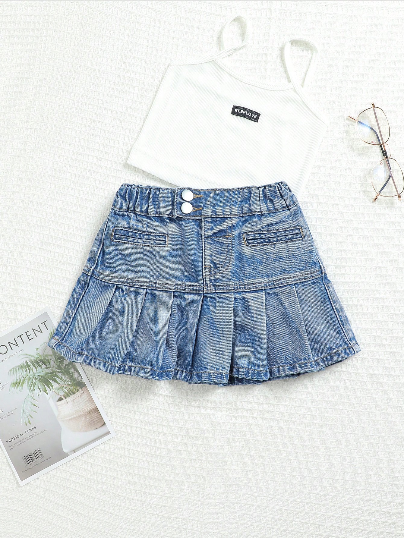 Young Girls Denim Skirts