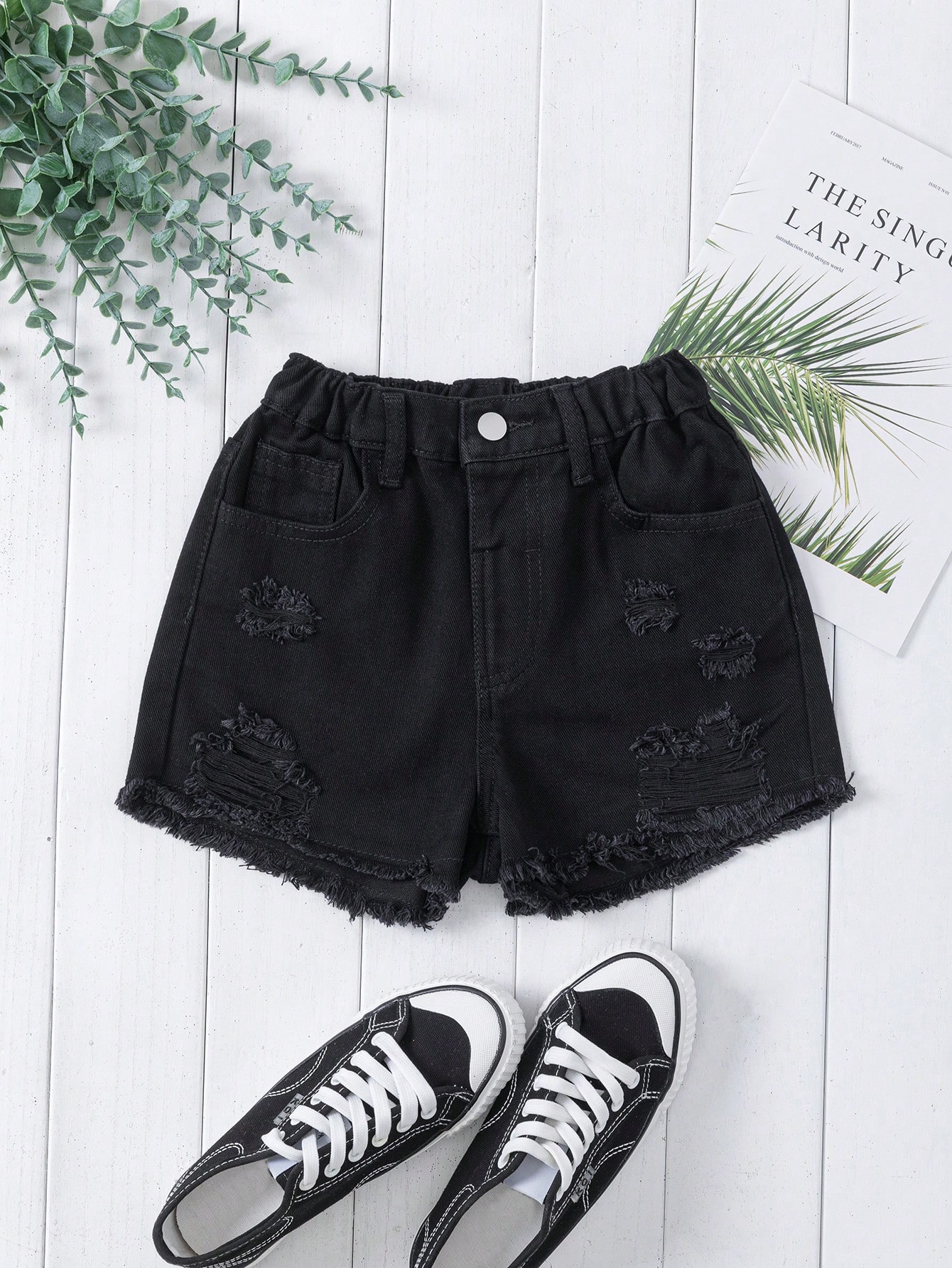 Tween Girls Denim Shorts