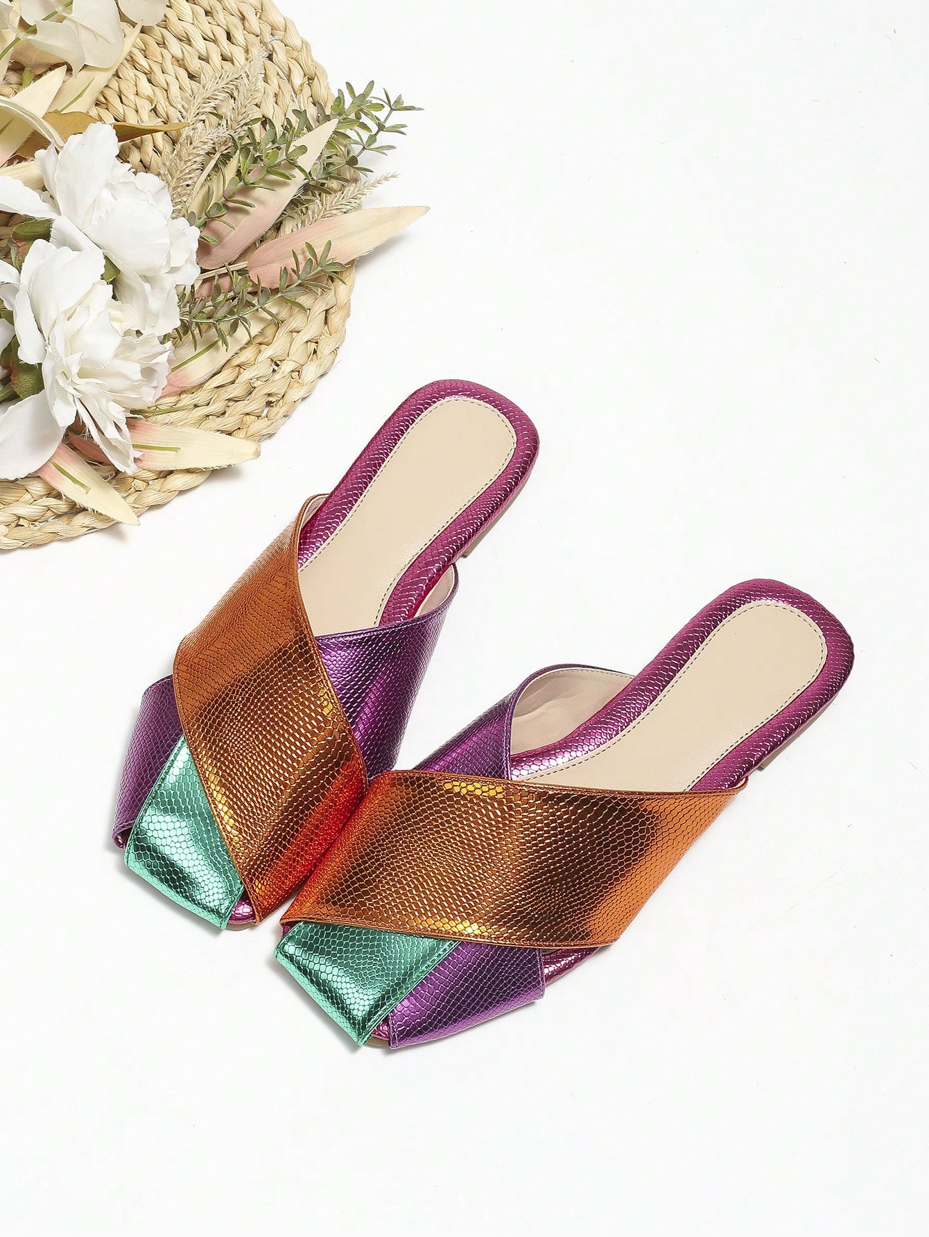 In Multicolor Women Flats