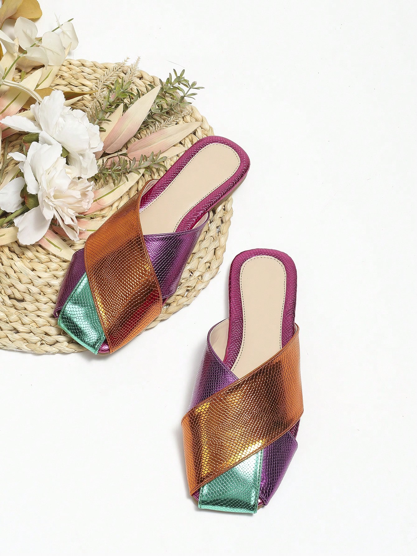 In Multicolor Women Flats