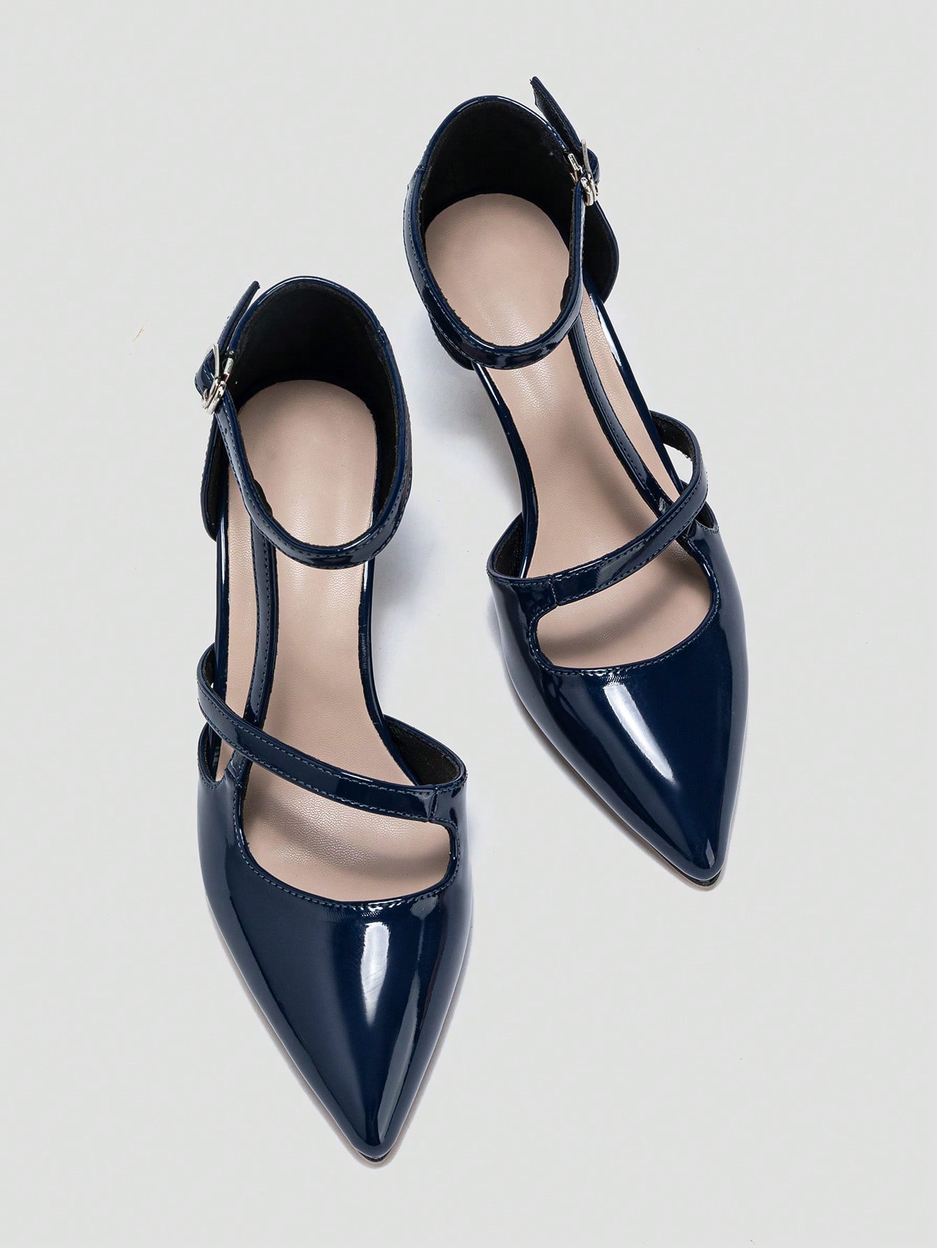 In Navy Blue Women Pumps