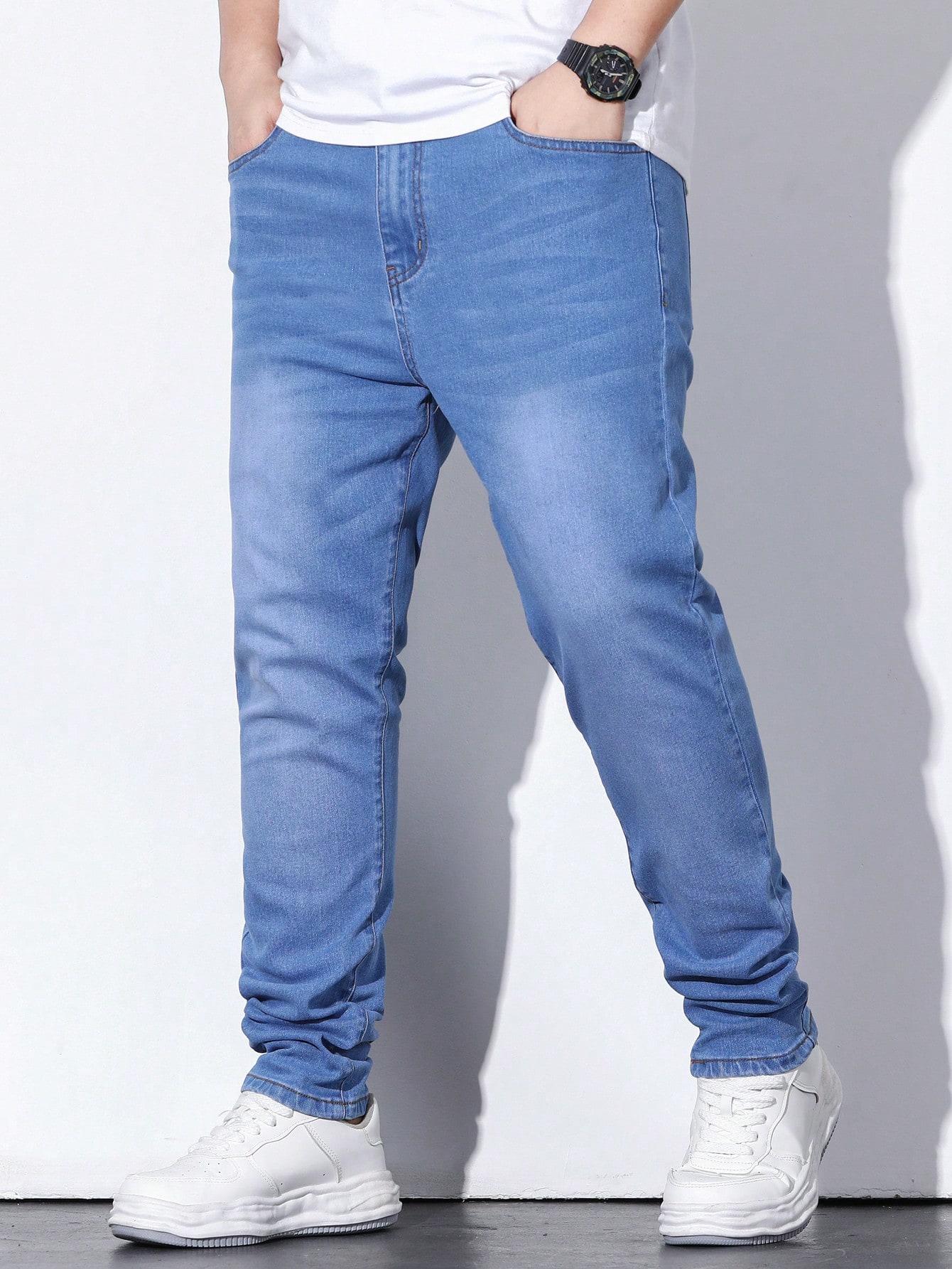 Men Plus Size Denim