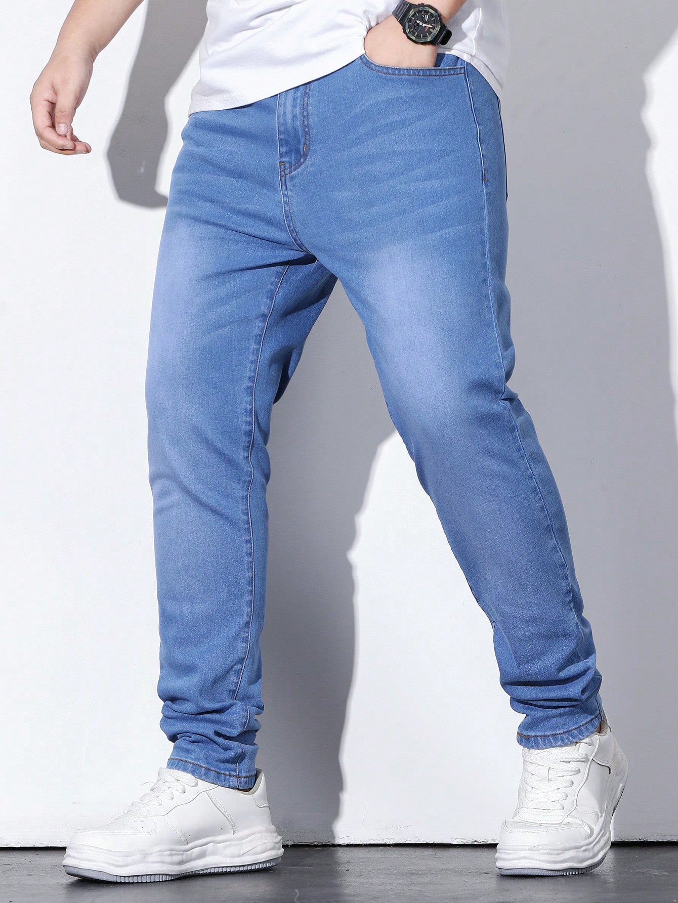 Men Plus Size Denim