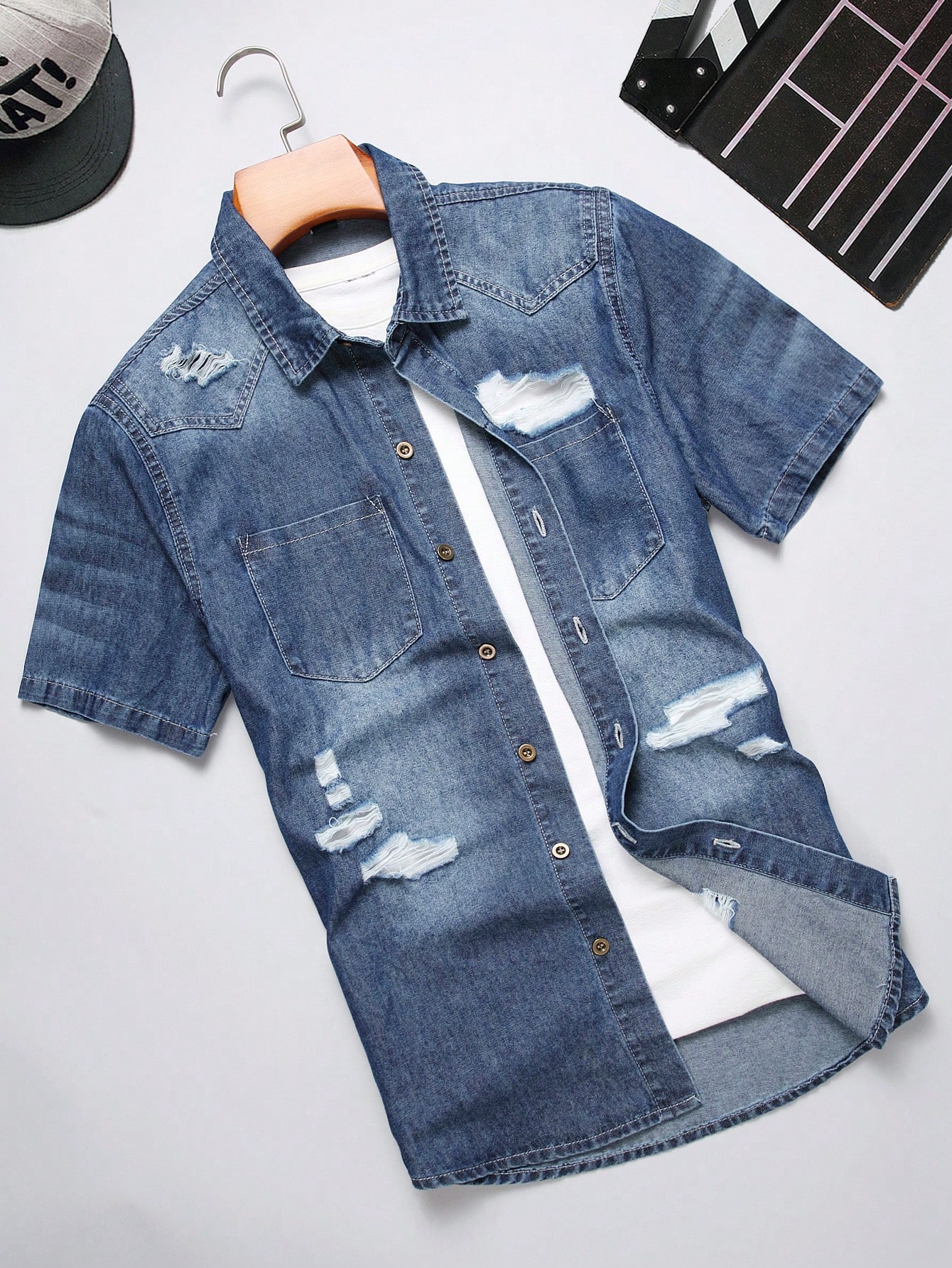 Men Denim Shirts