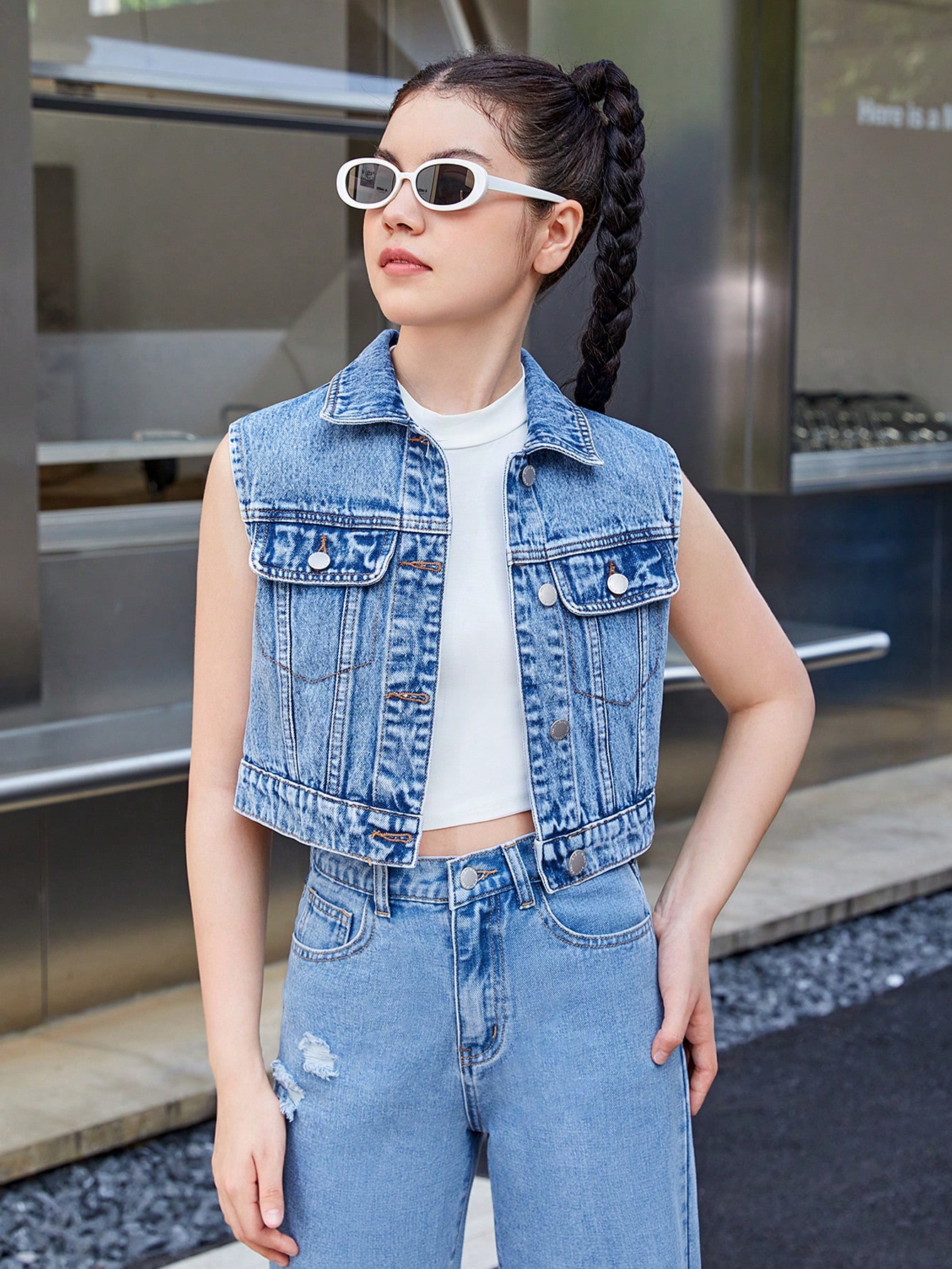 Teen Girls Denim Jackets & Coats