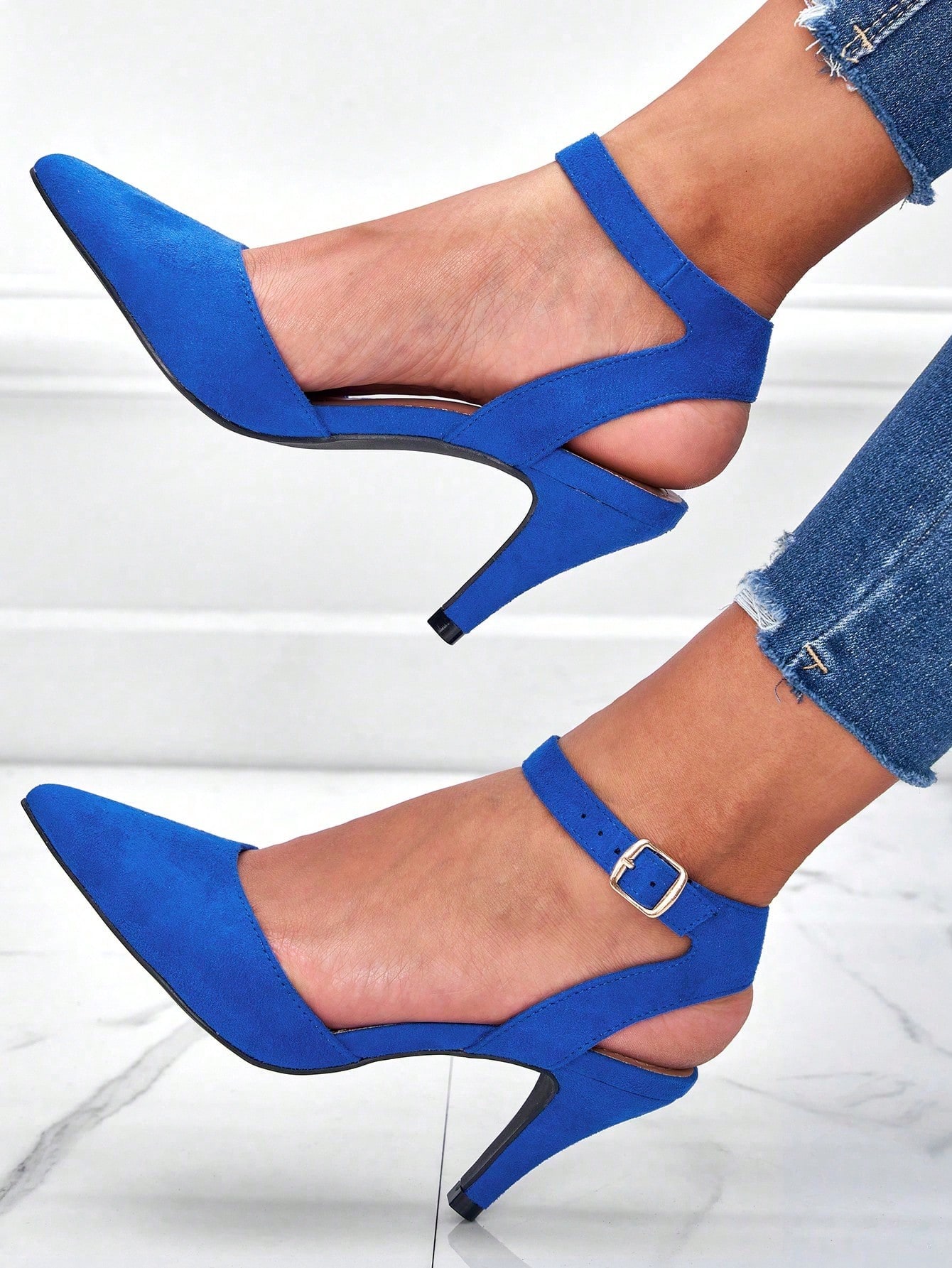 In Blue Women Pumps