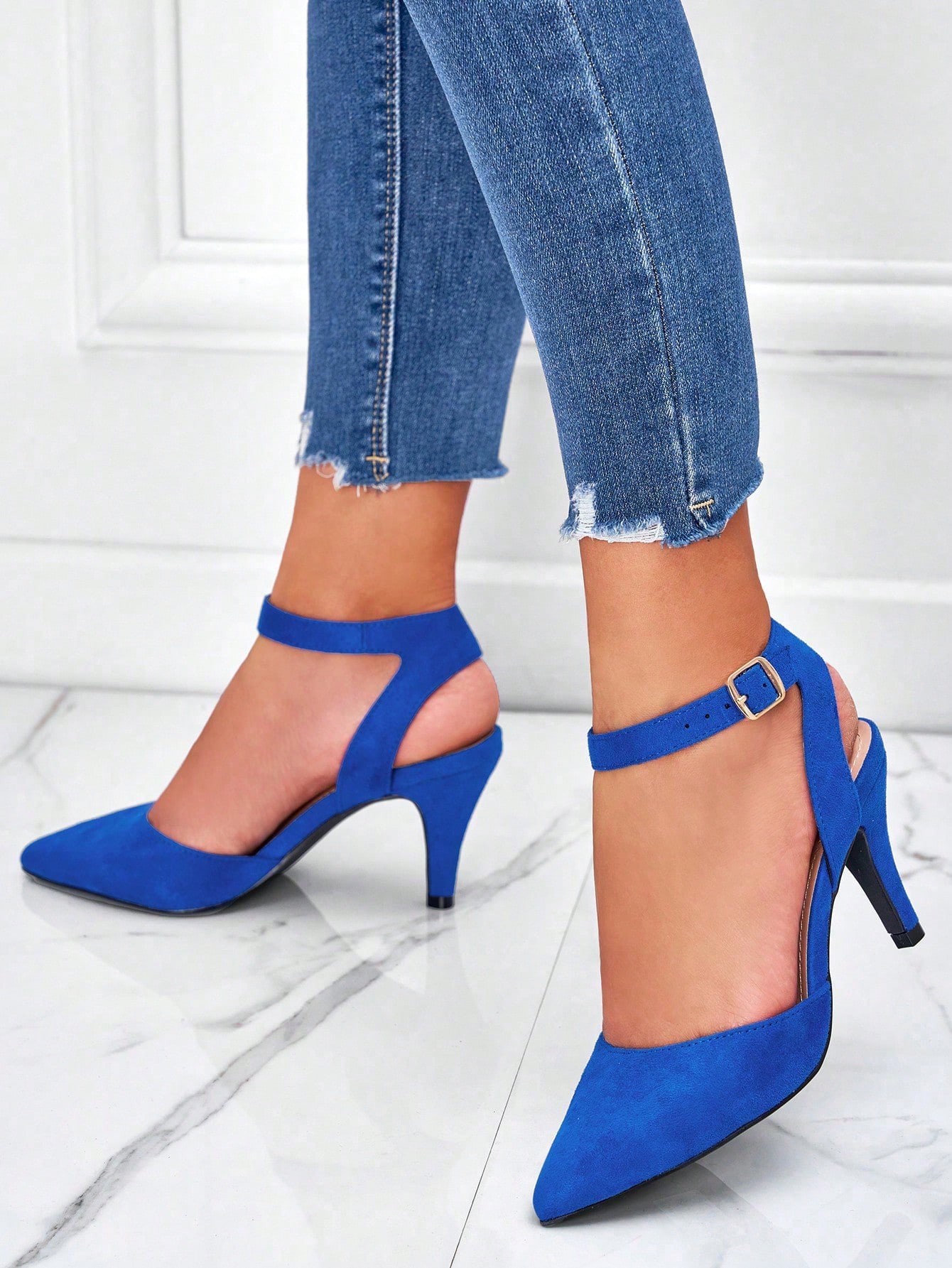 In Blue Women Pumps