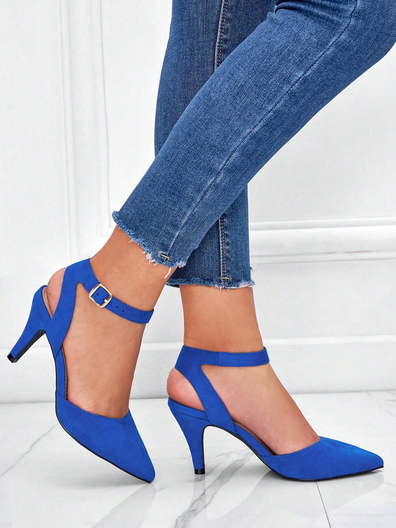 In Blue Women Pumps