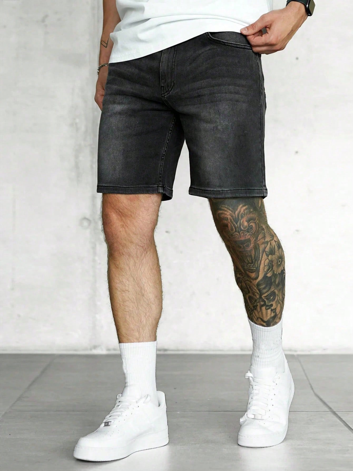 Men Denim Shorts