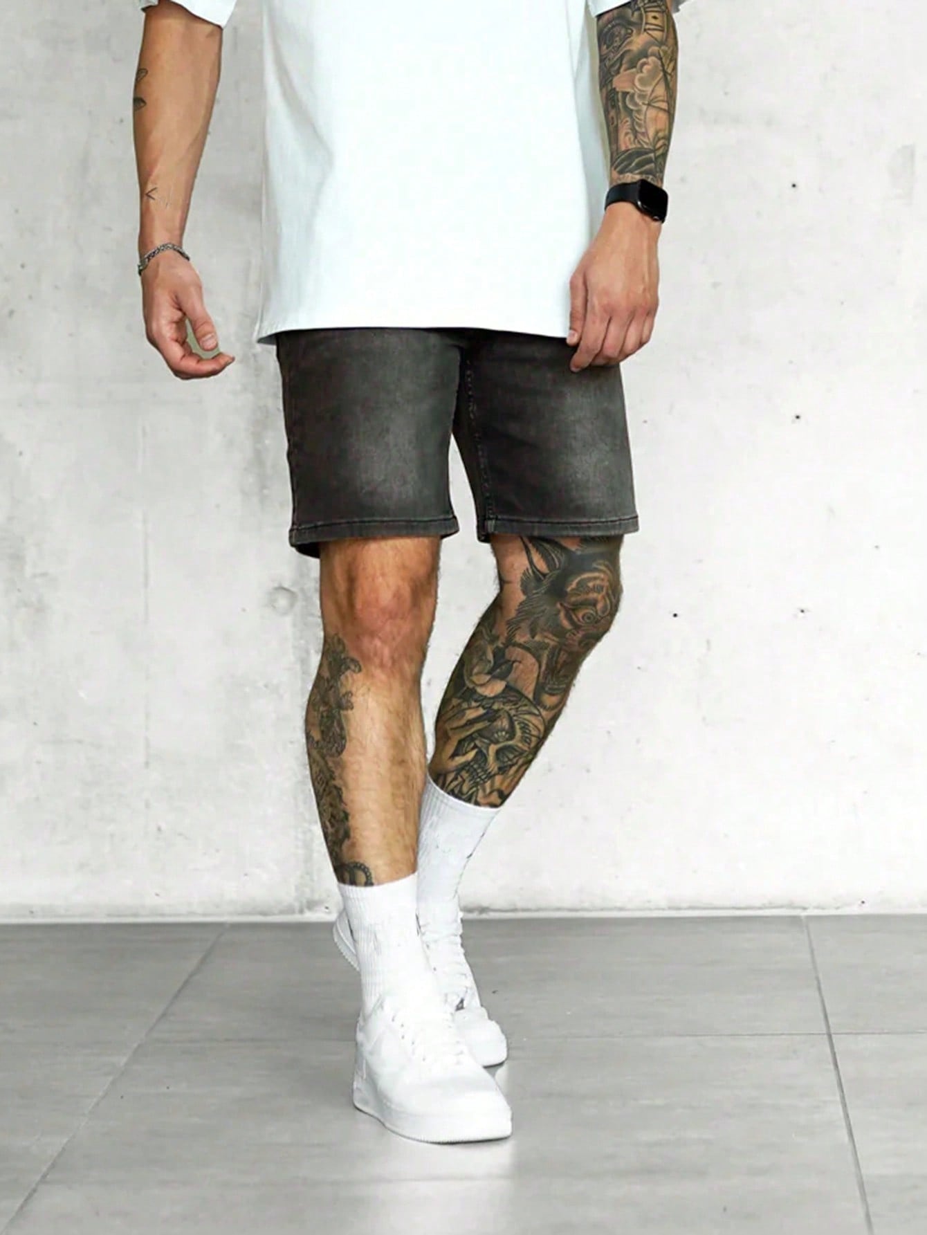 Men Denim Shorts