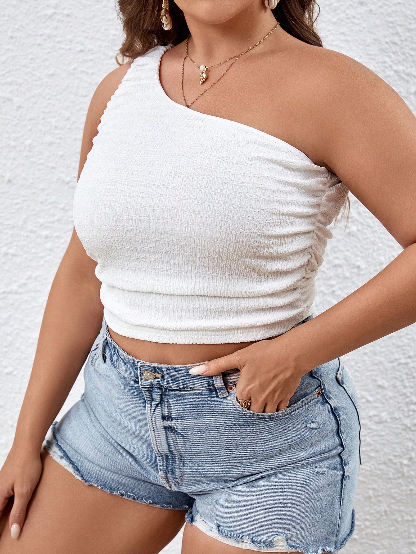 In Casual Plus Size Women Tops