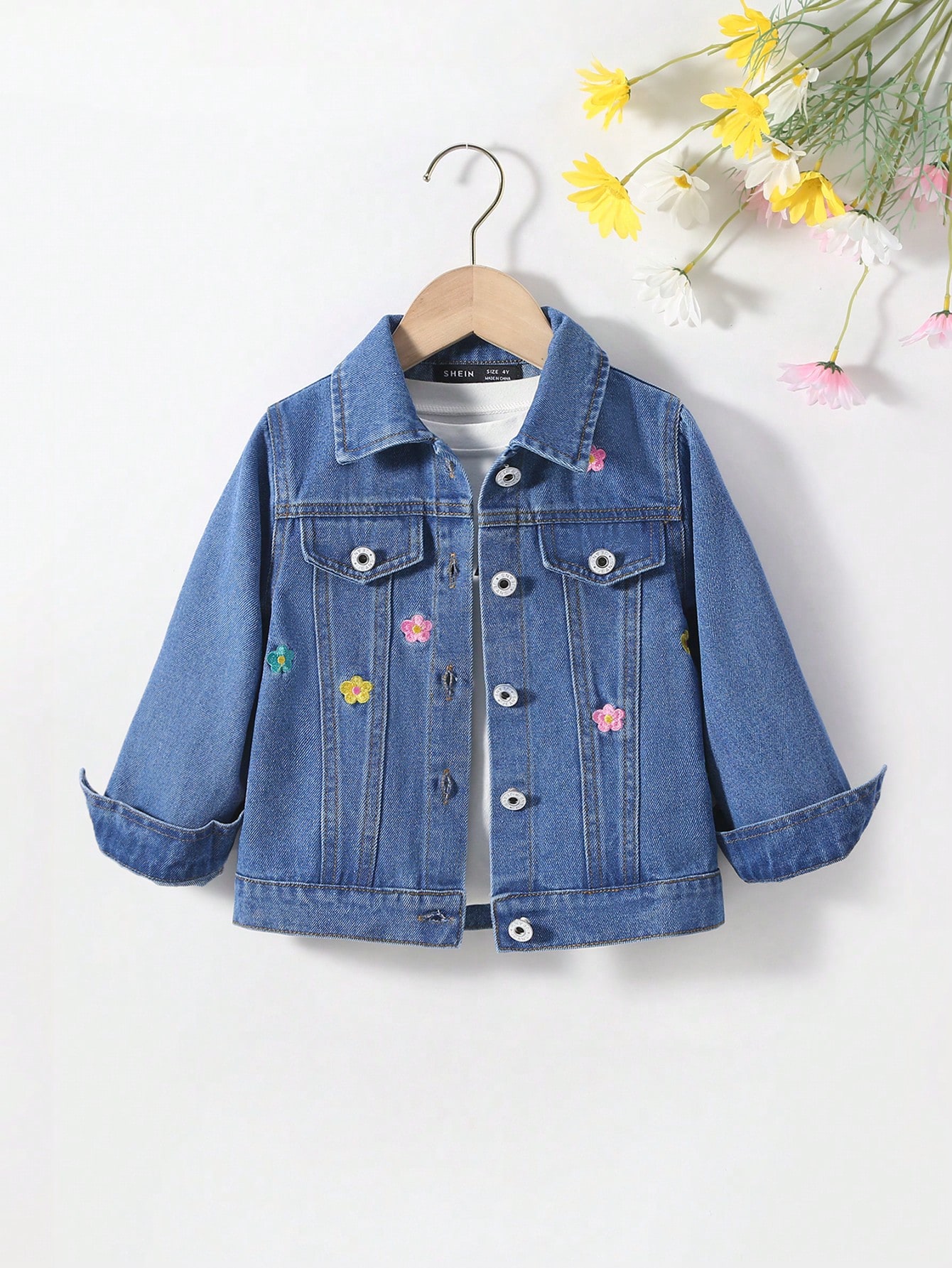 Young Girls Denim Jackets & Coats