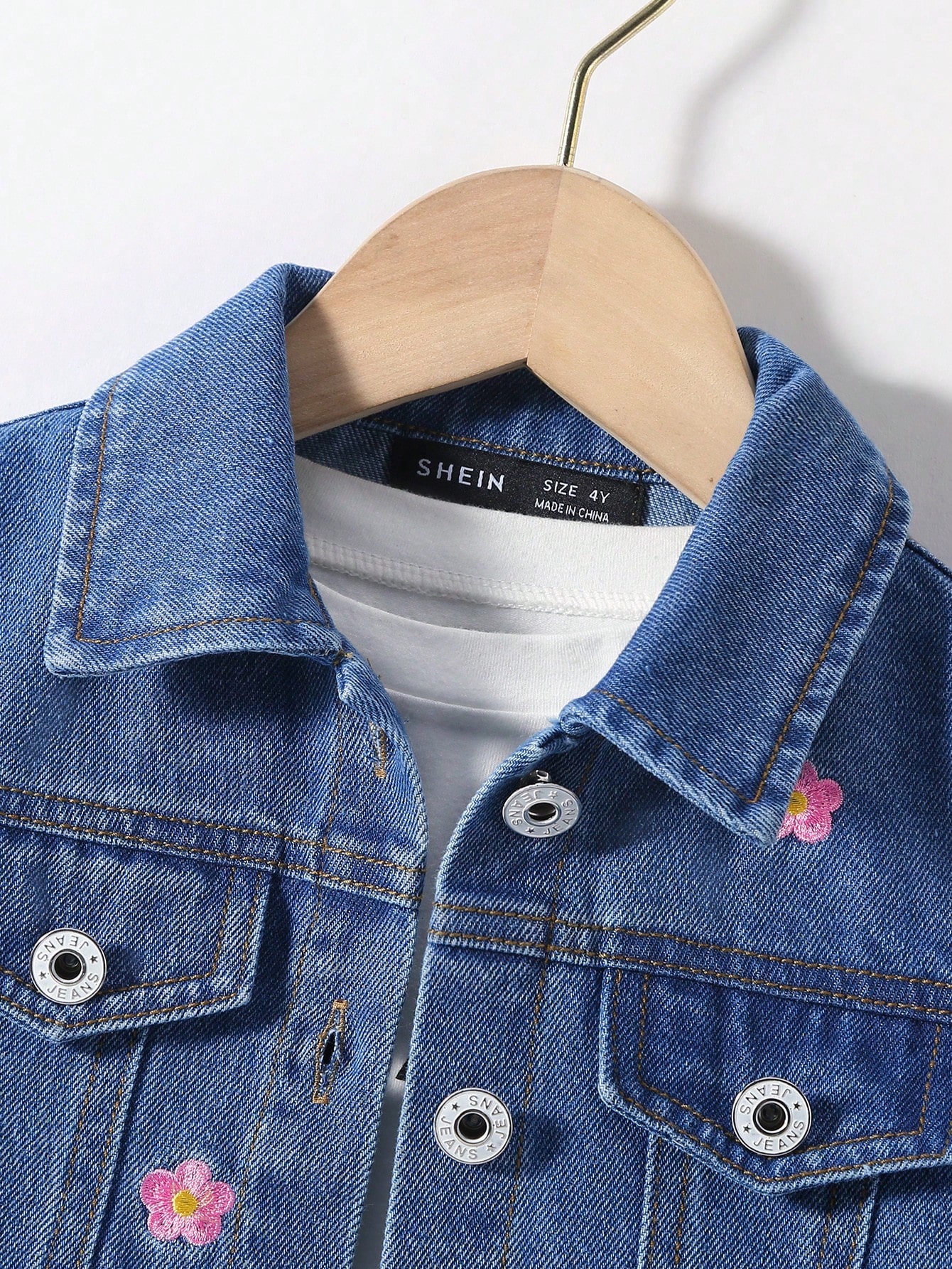 Young Girls Denim Jackets & Coats