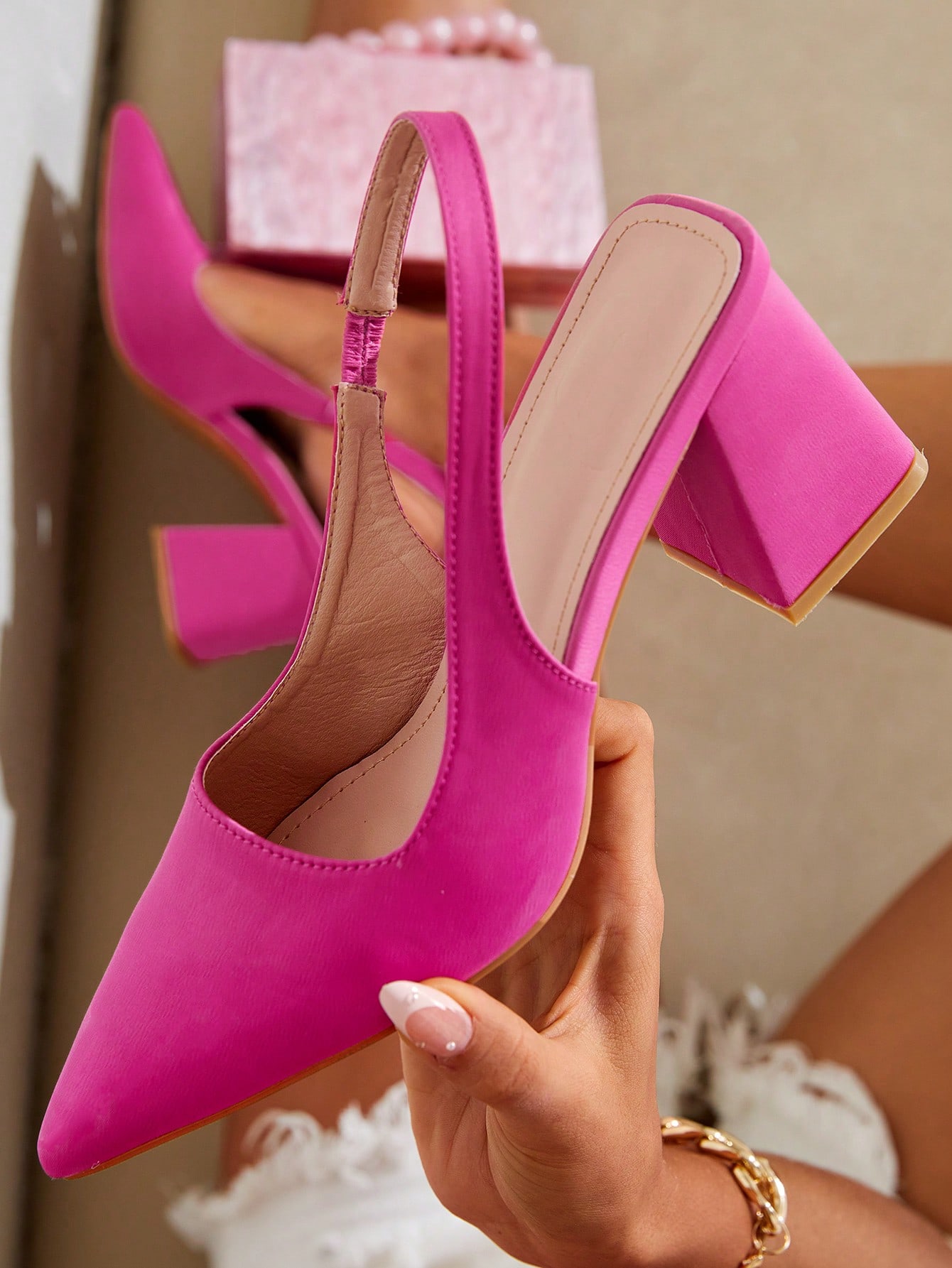 In Hot Pink Women Pumps