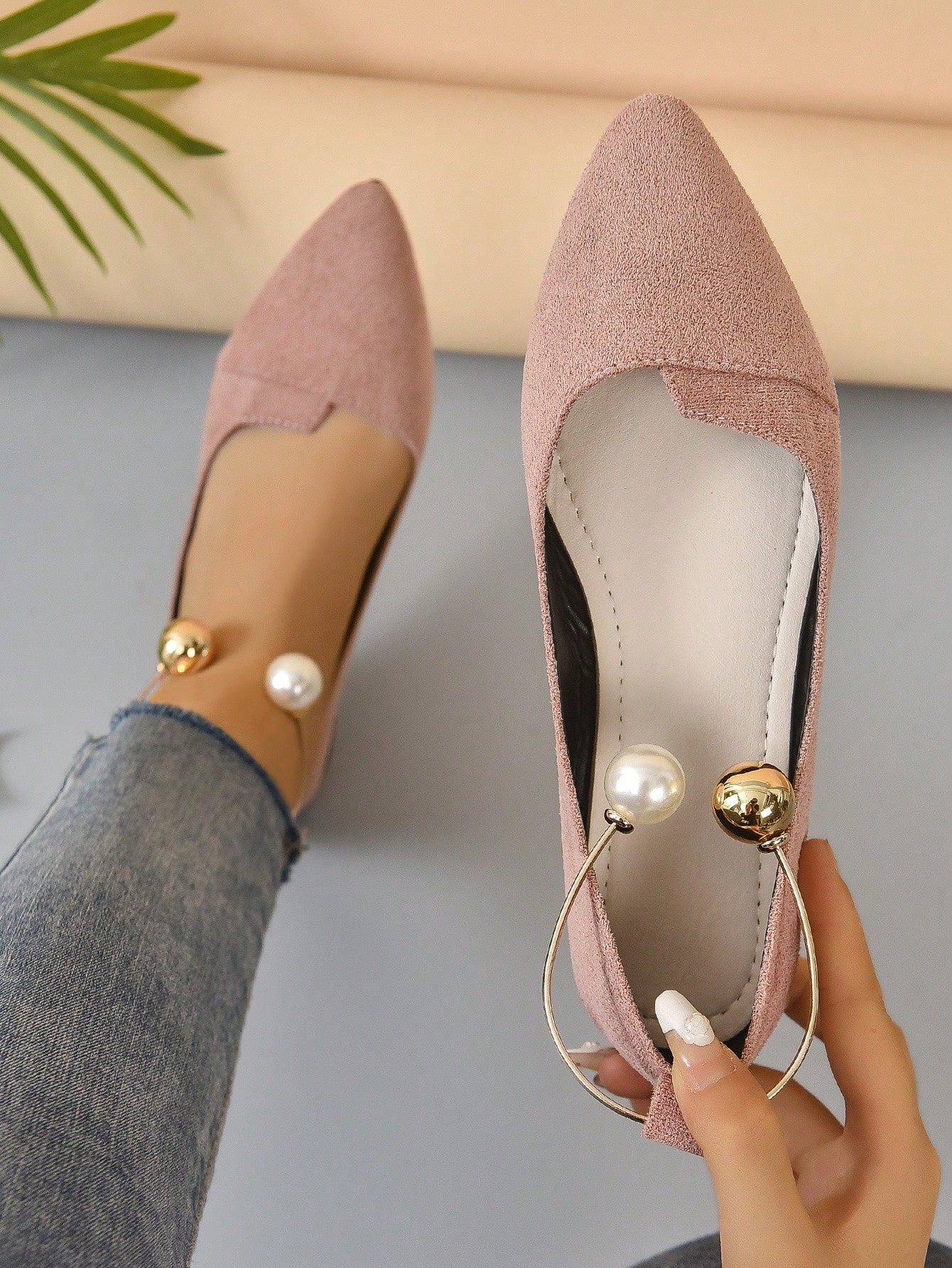 In Dusty Pink Women Shoes