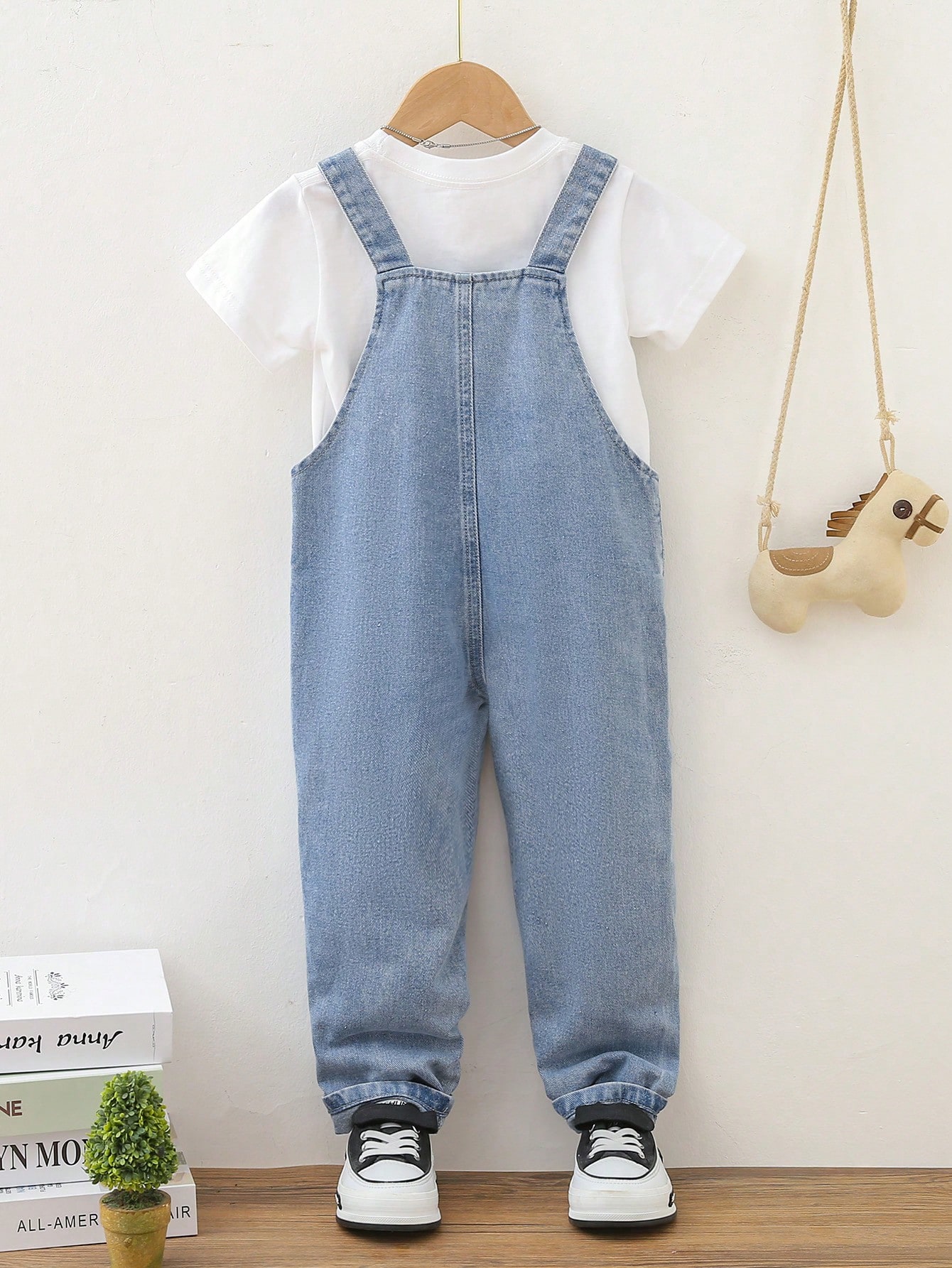 Young Boys Denim Overalls & Jumpsuits