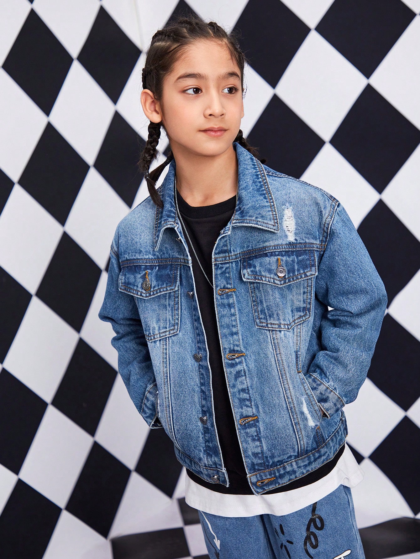 Tween Boys Denim Jackets & Coats