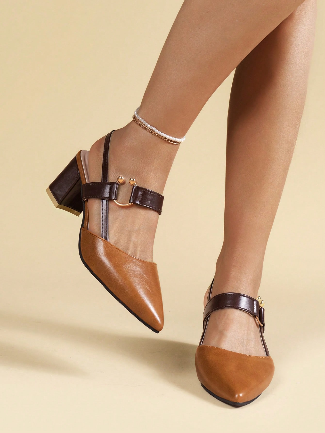 In Brown Women Pumps