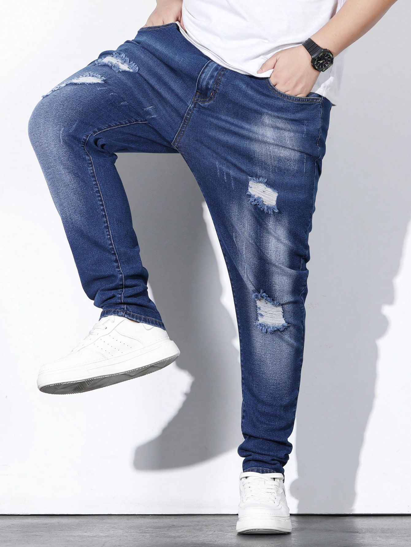 Men Plus Size Denim