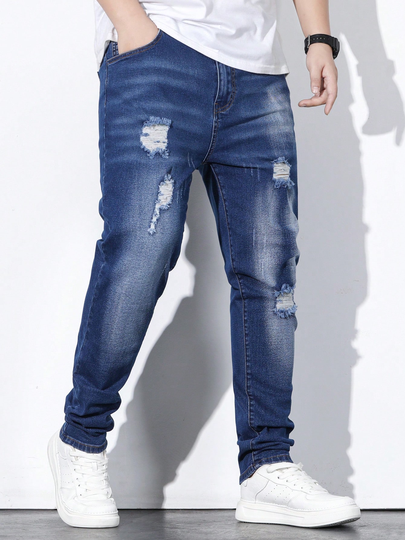 Men Plus Size Denim