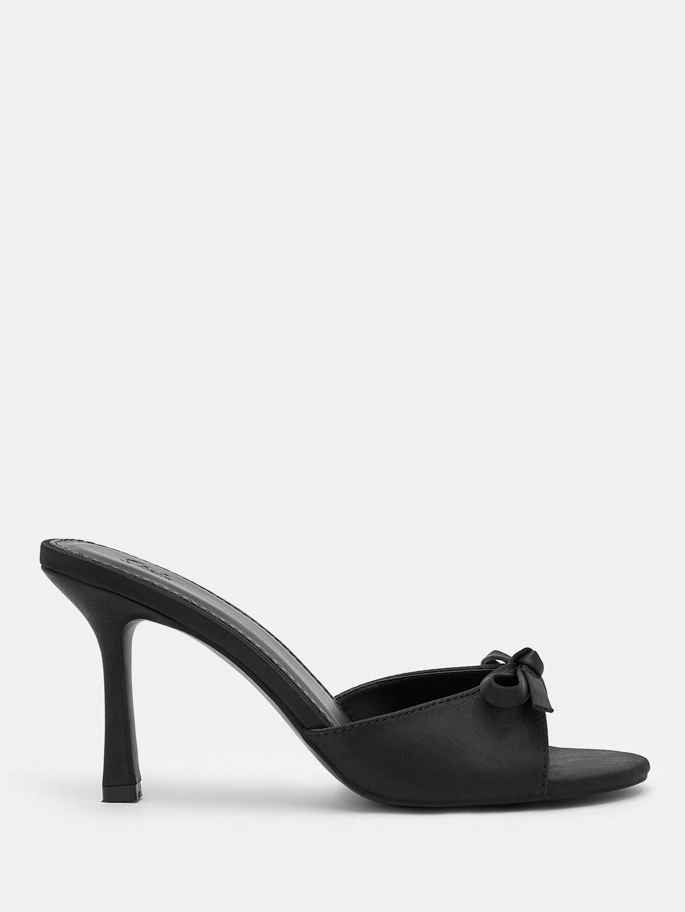 In Black Women Heeled Sandals