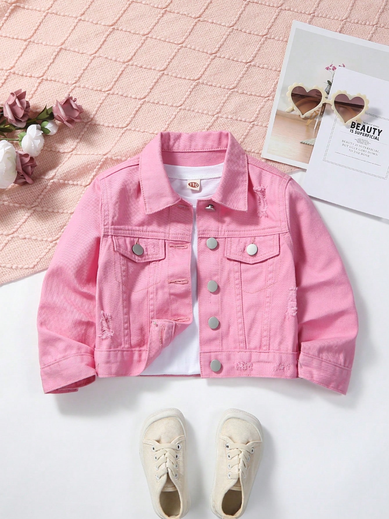 Young Girls Denim Jackets & Coats