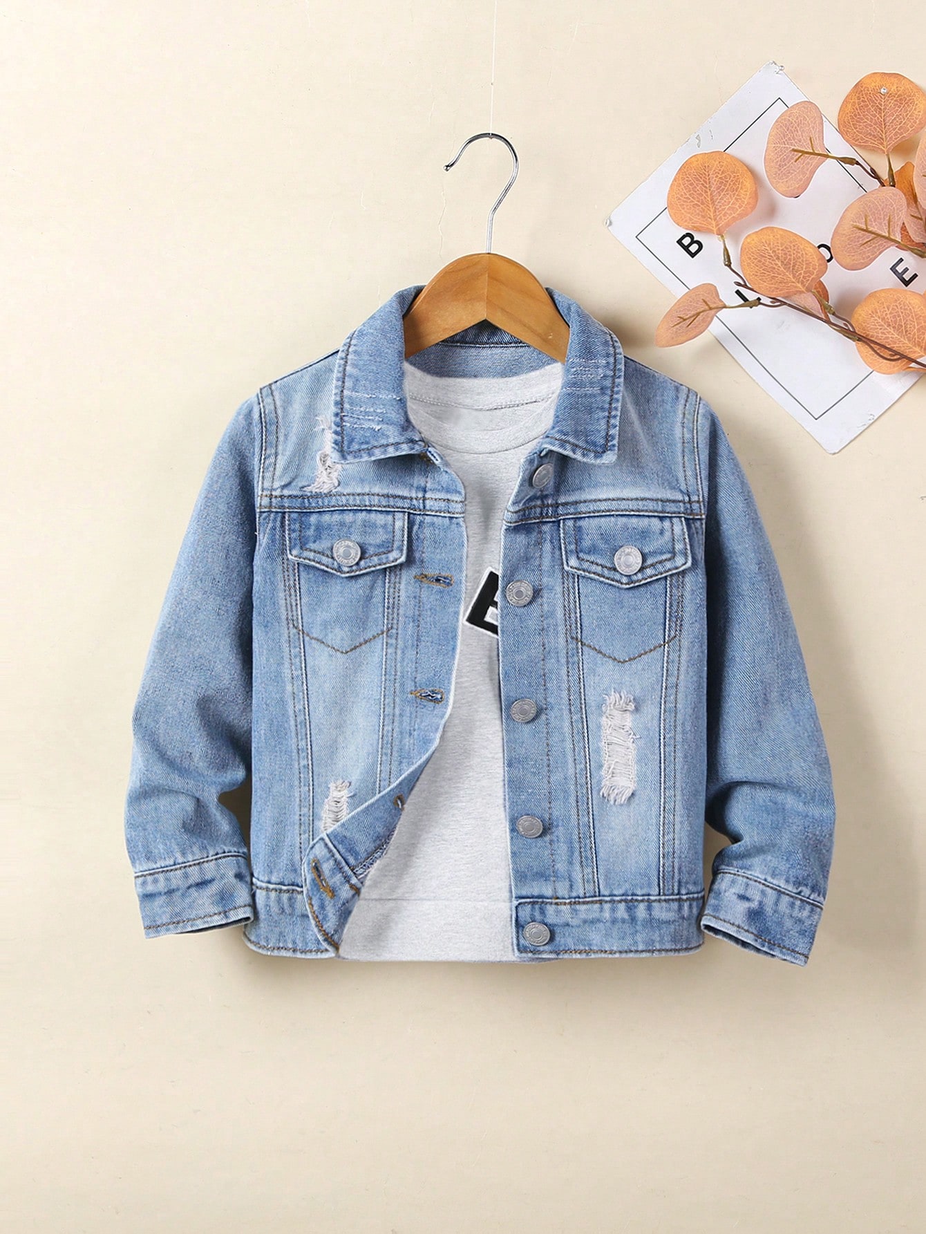 Young Boys Denim Jackets & Coats