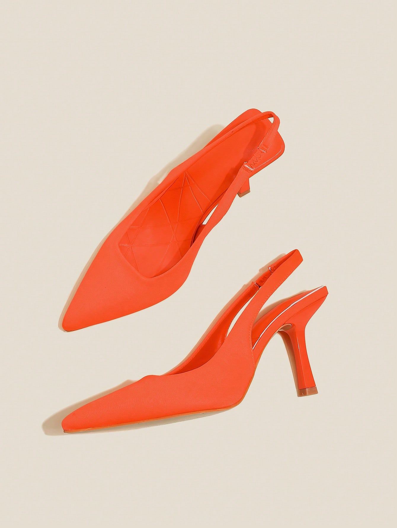 In Orange Women Pumps