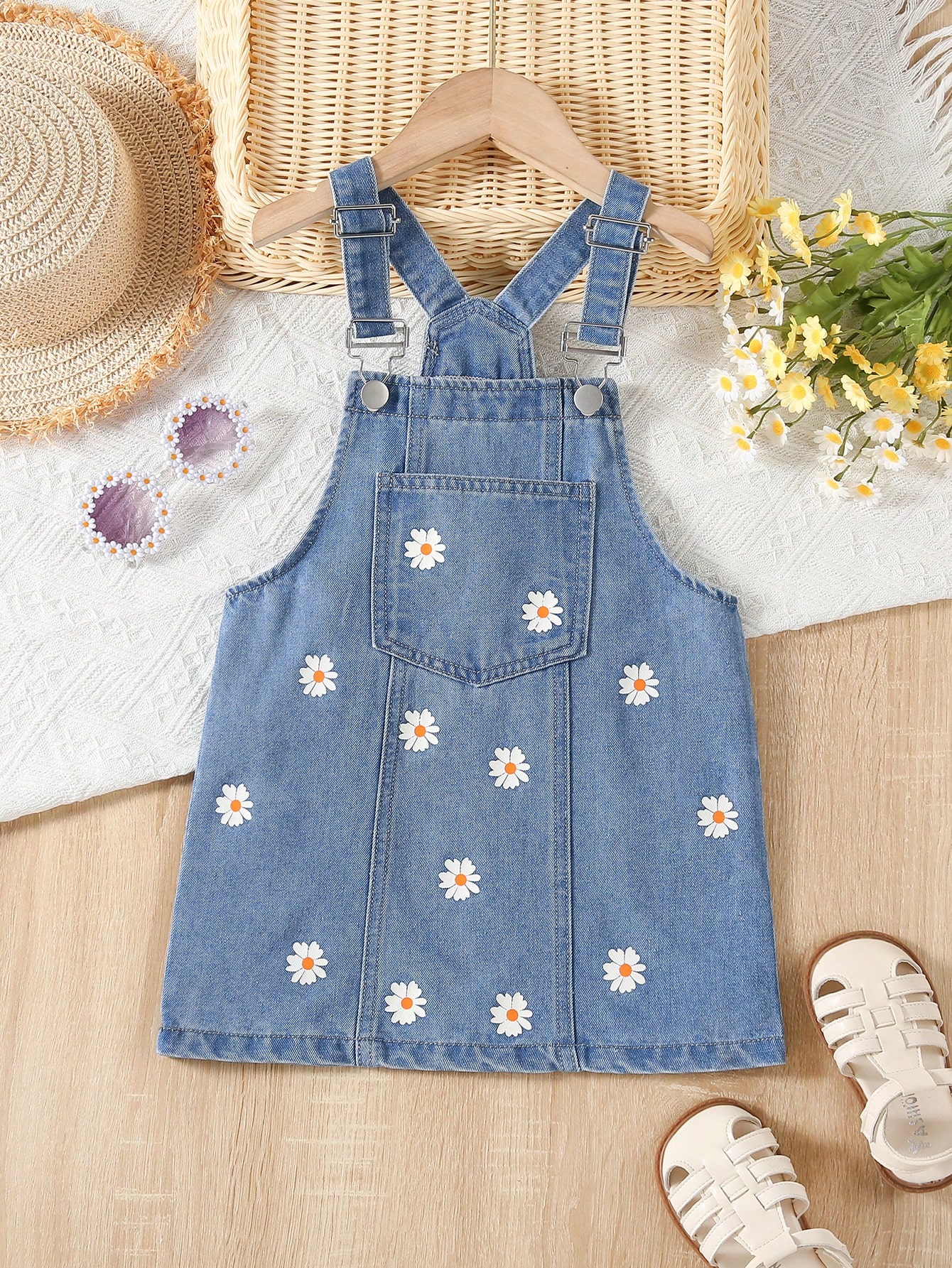 Young Girls Denim Dresses