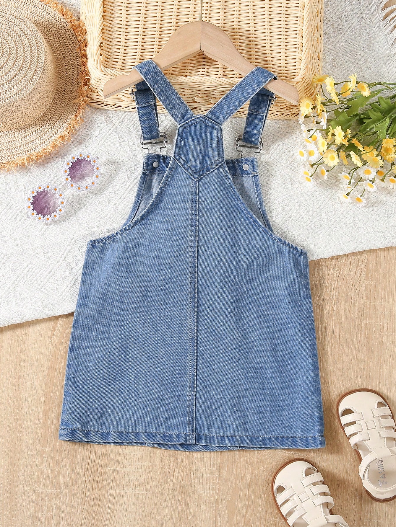 Young Girls Denim Dresses