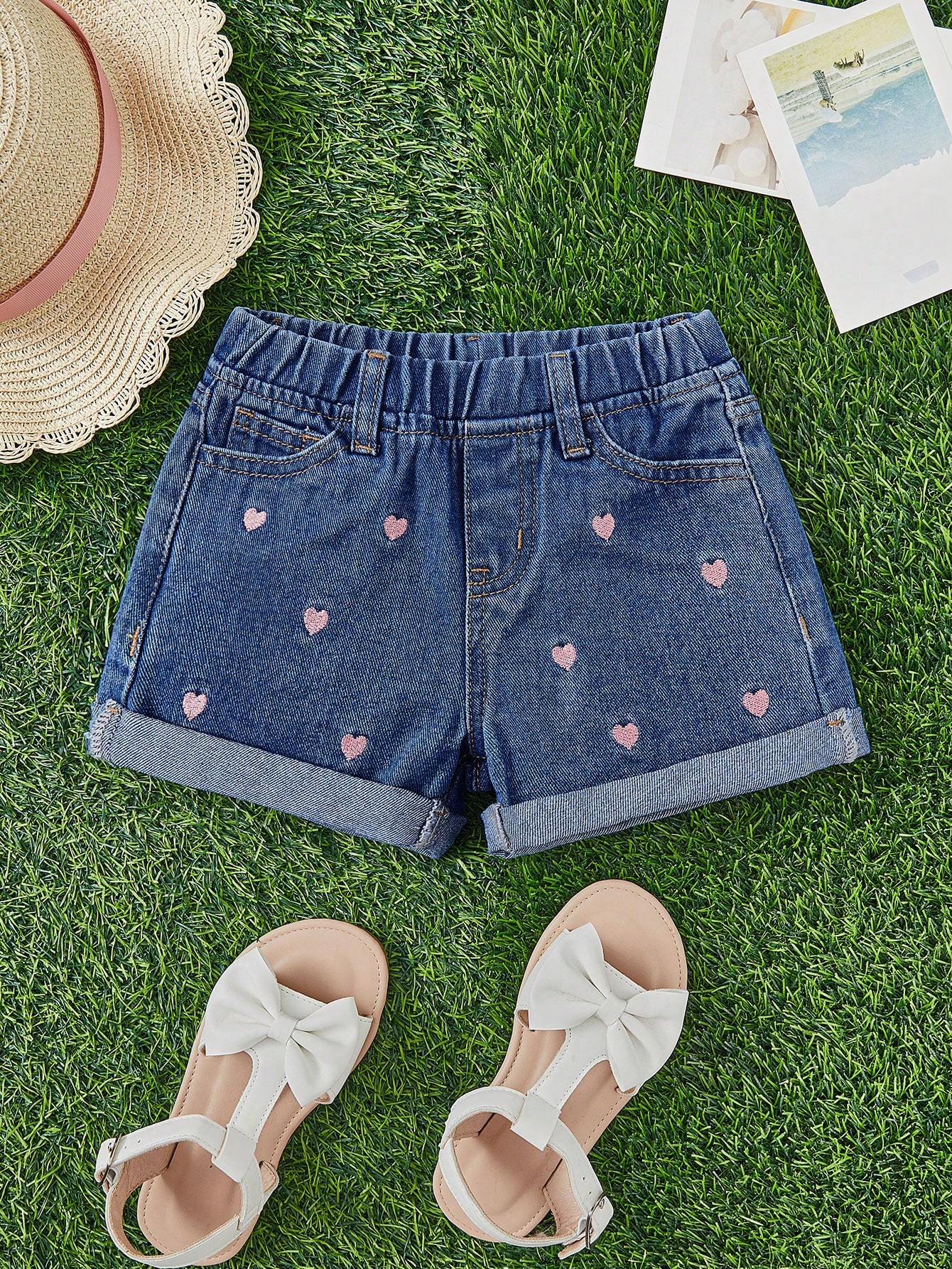 Young Girls Denim Shorts