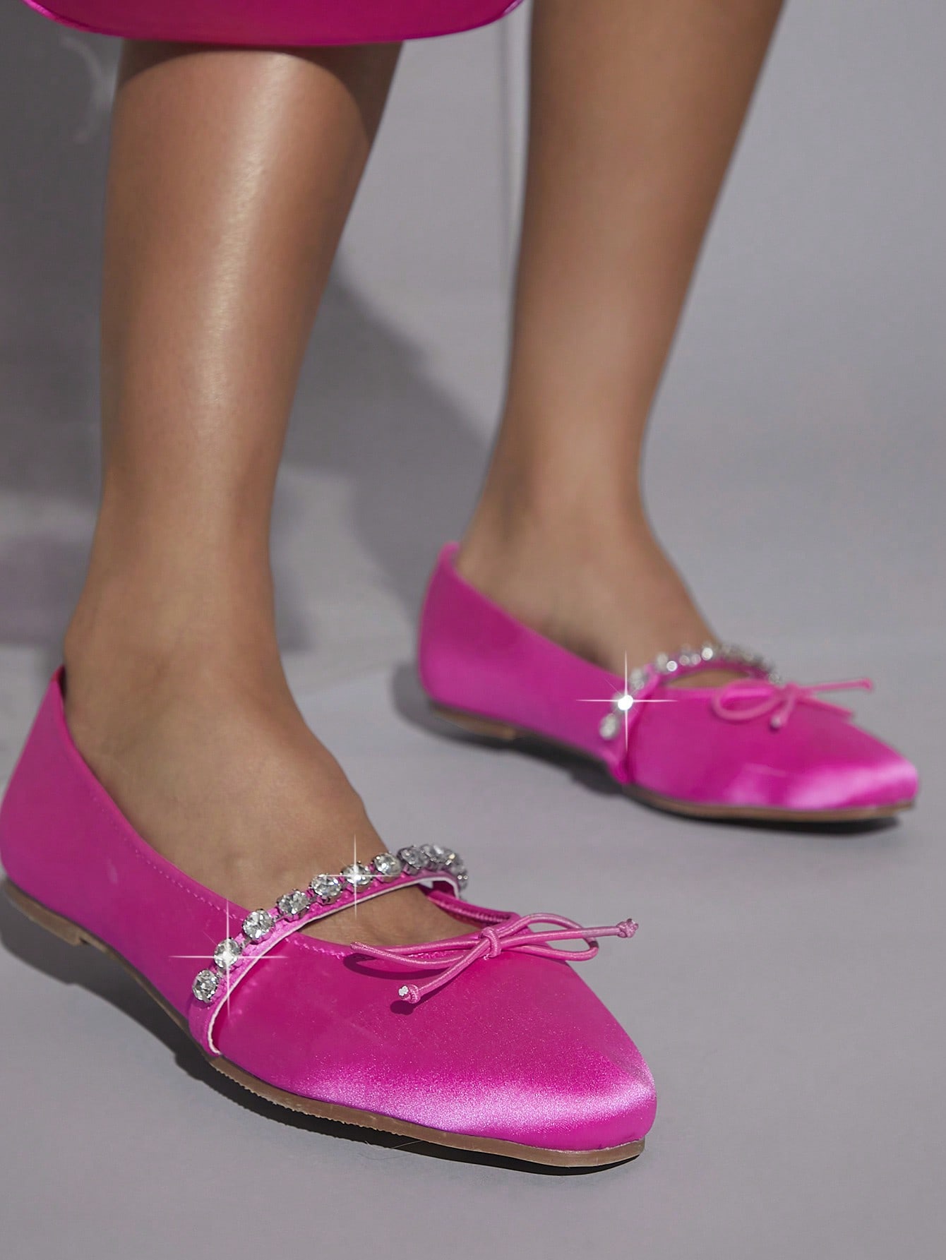 In Hot Pink Women Flats