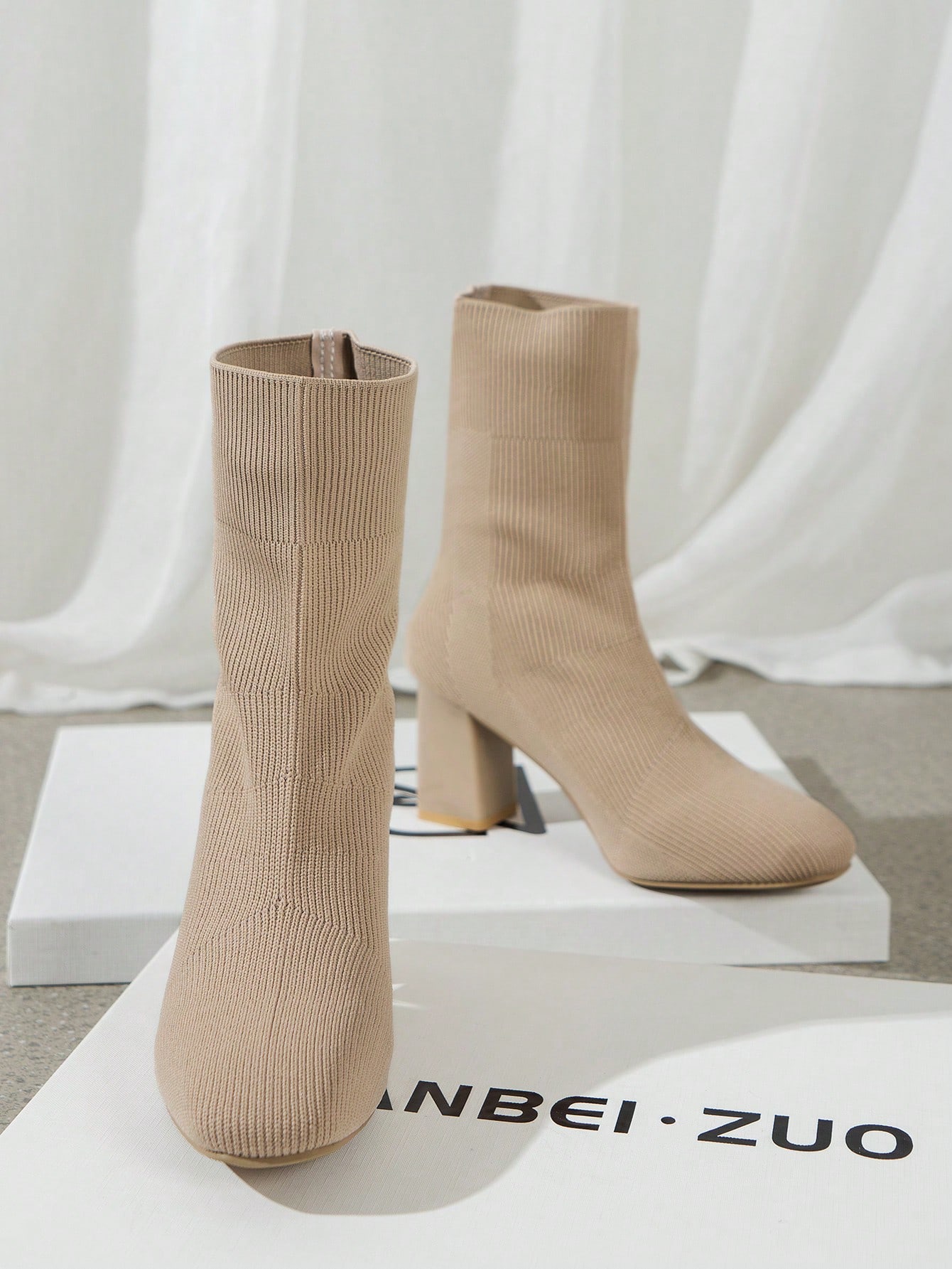 In Apricot Women Fashion Boots