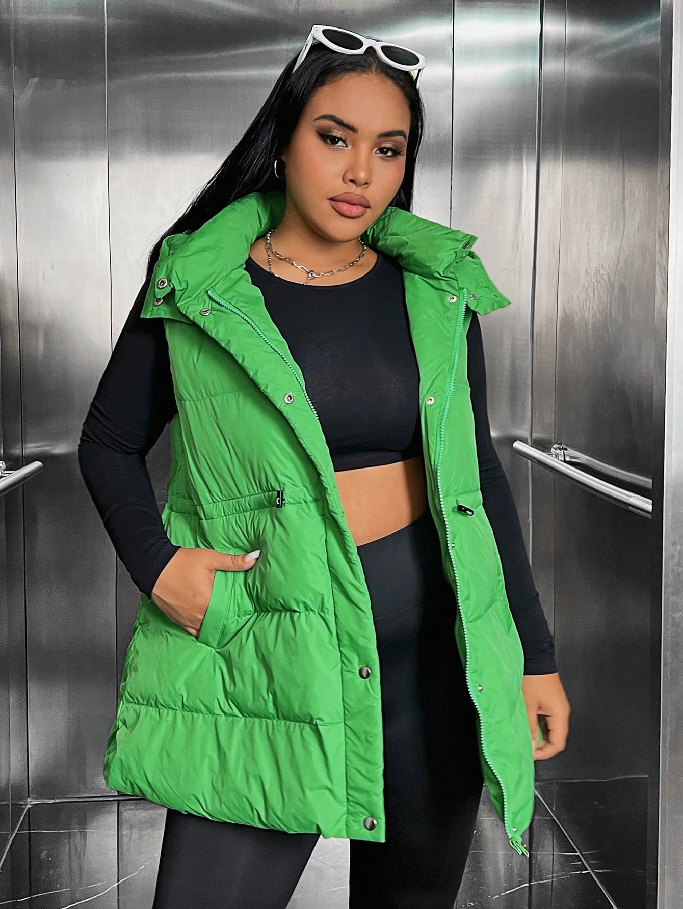 In Casual Plus Size Winter Coats