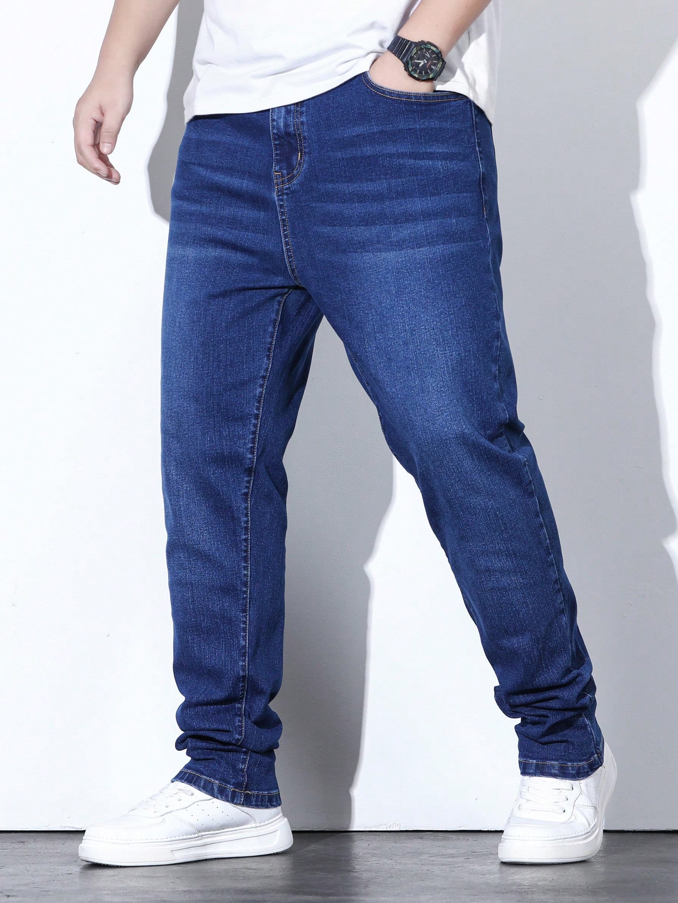 Men Plus Size Denim