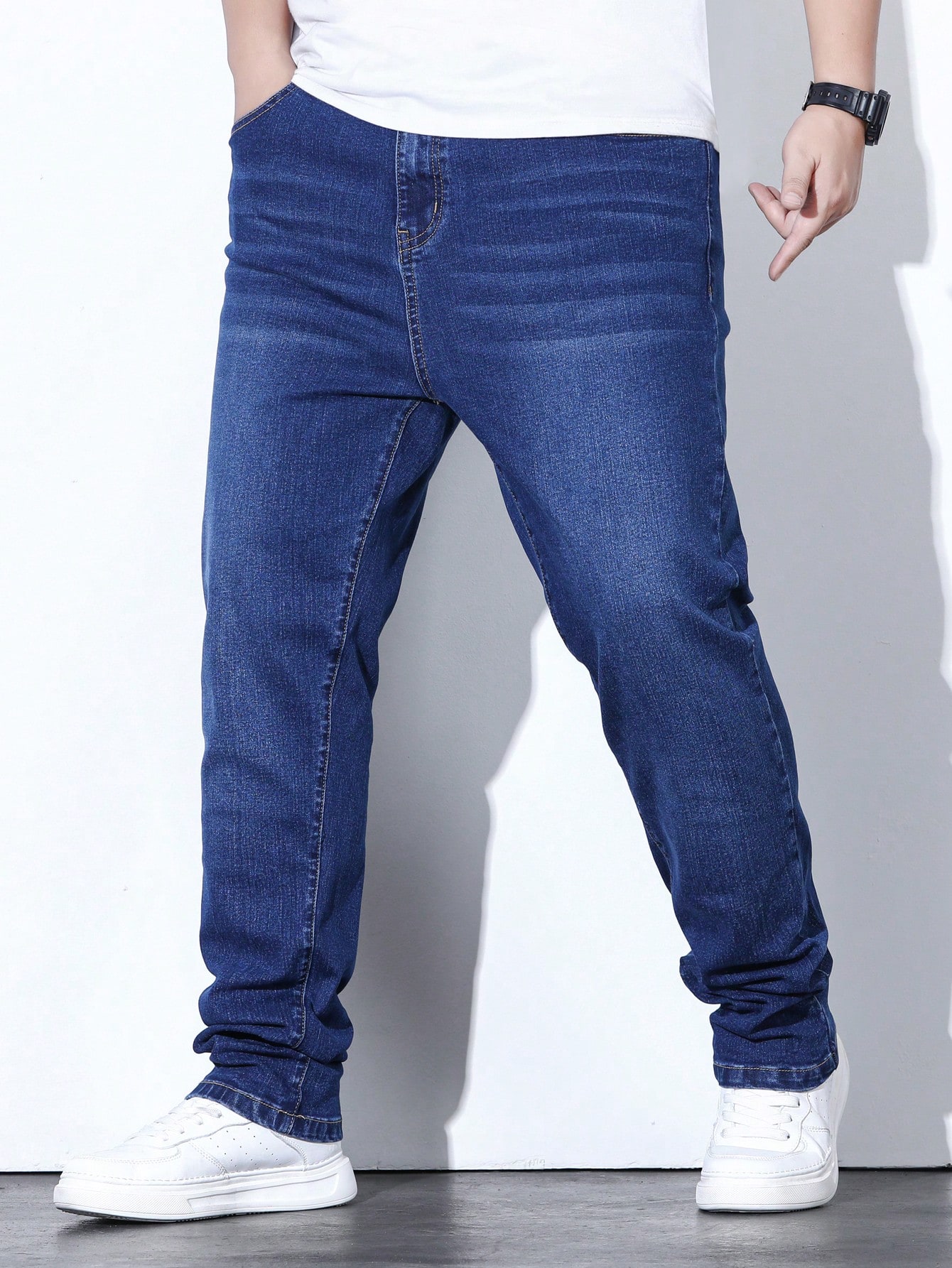 Men Plus Size Denim