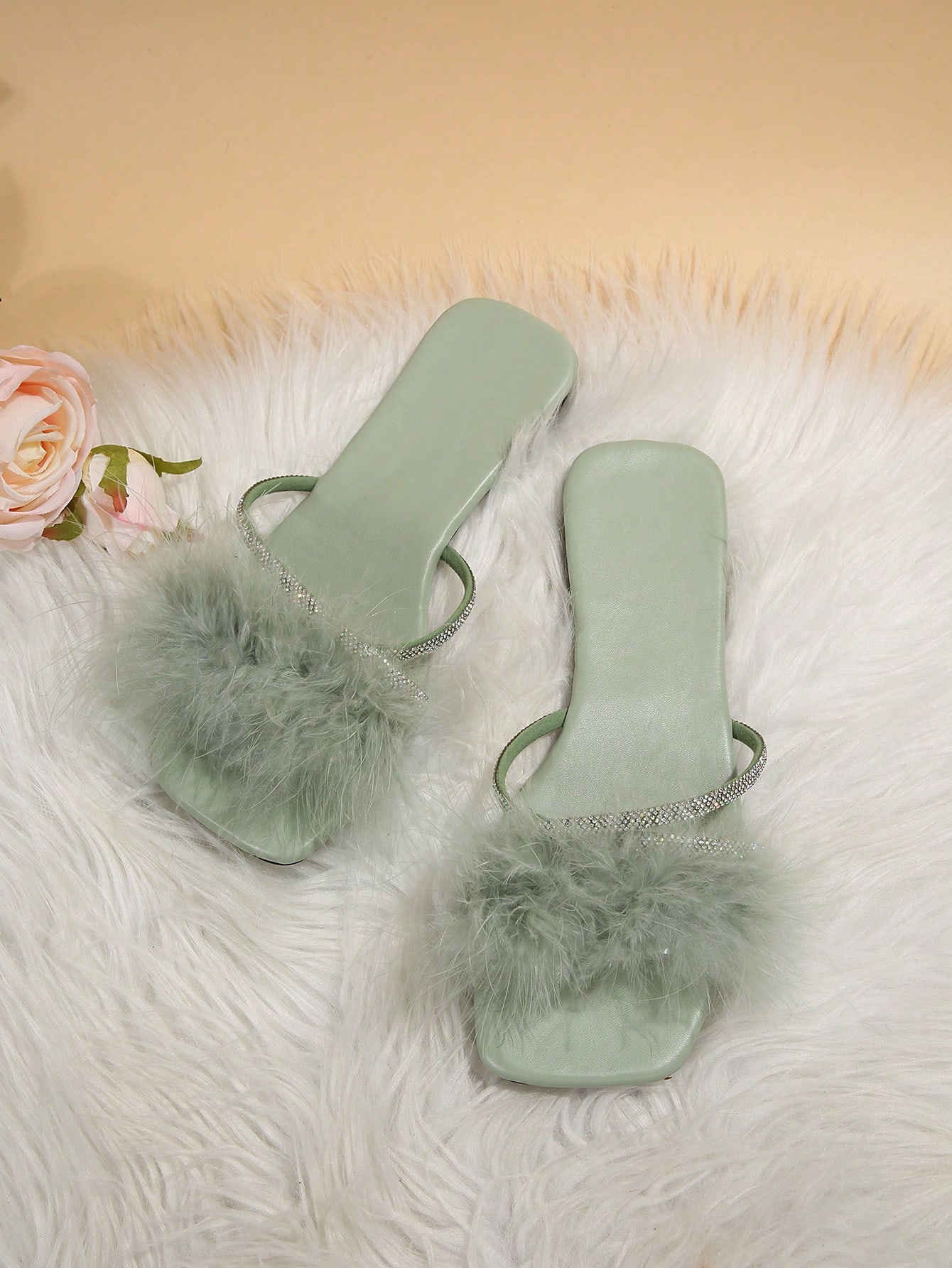 In Mint Green Women Shoes