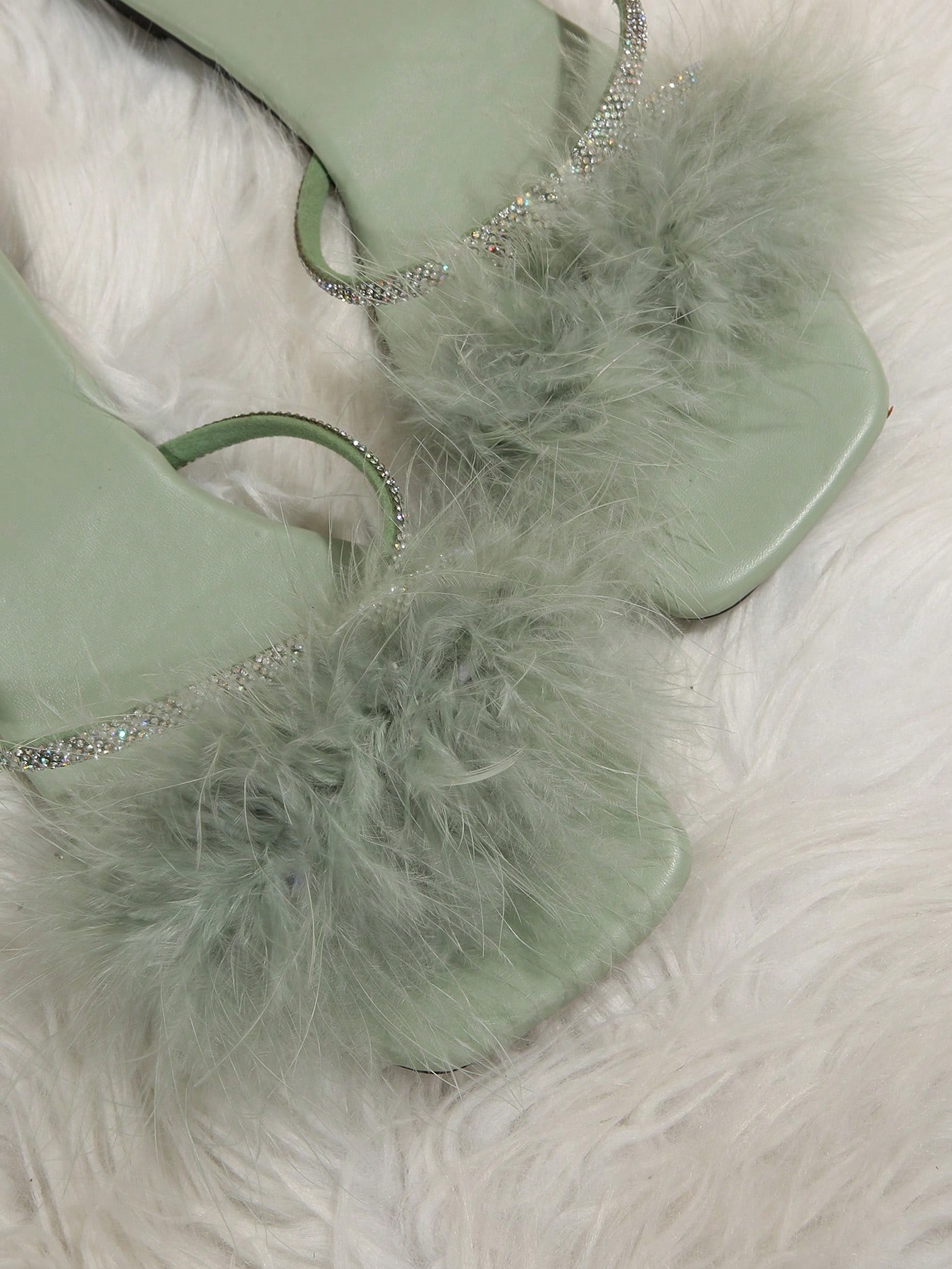 In Mint Green Women Shoes