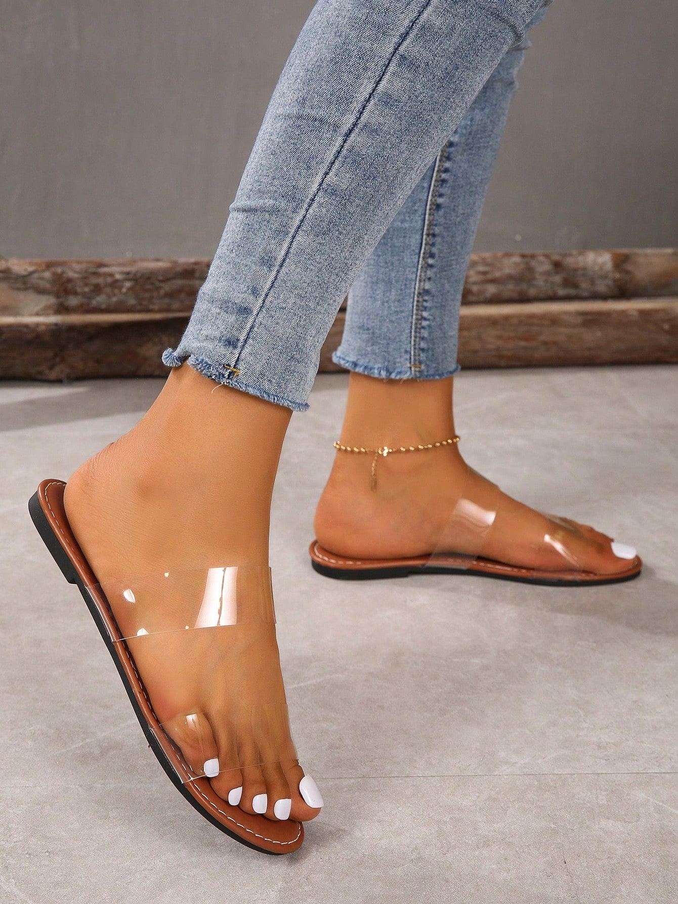 In Clear Women Sandals