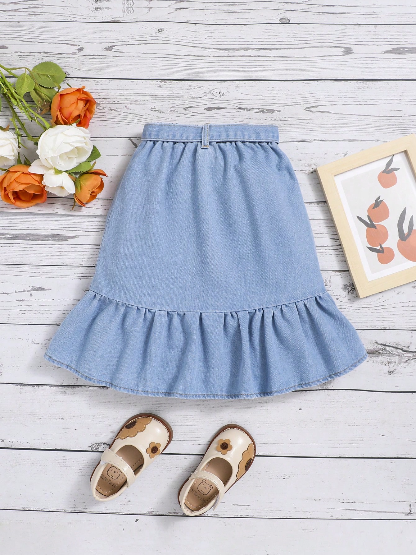 Young Girls Denim Skirts