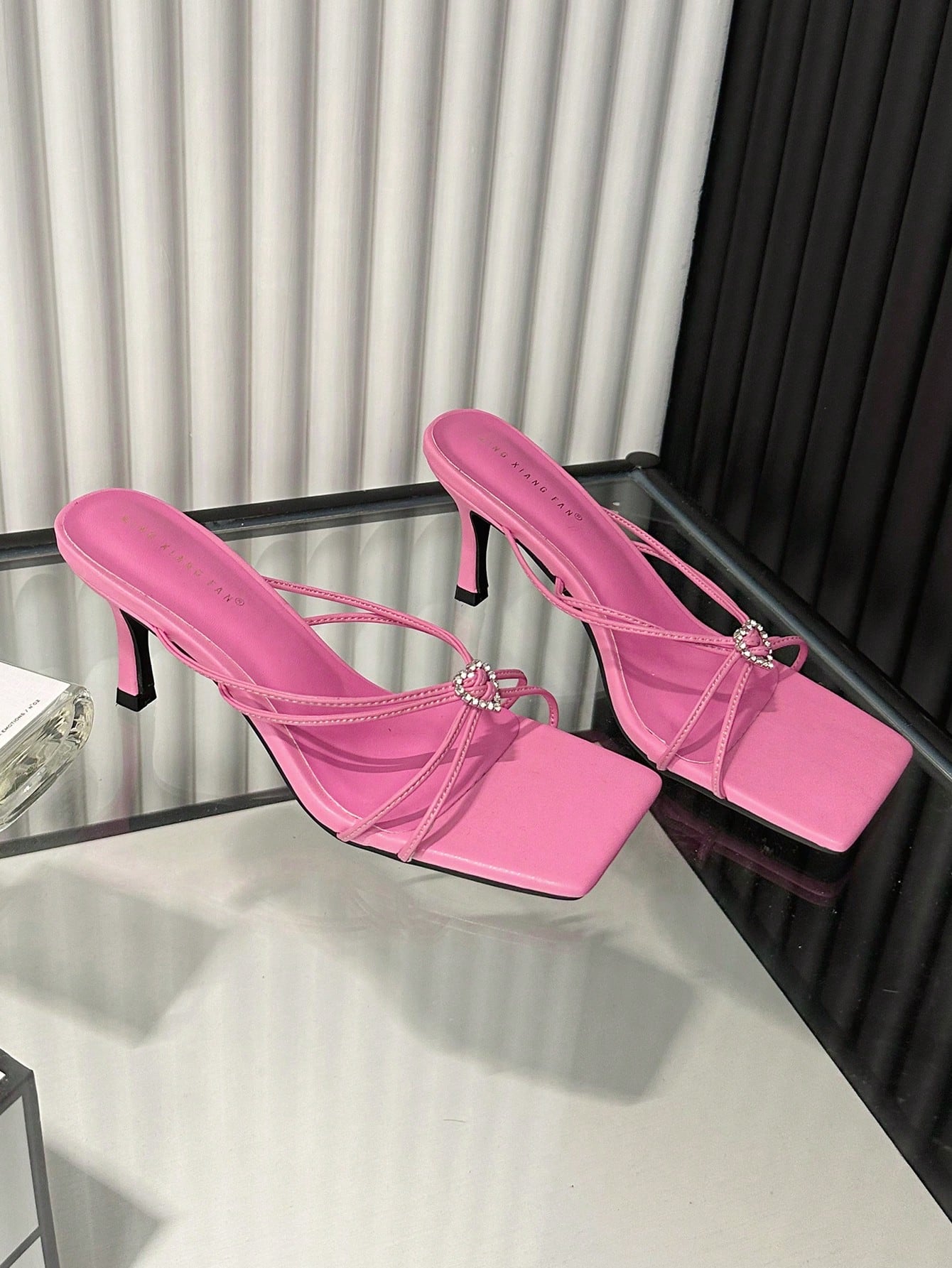 In Pink Women Heeled Sandals