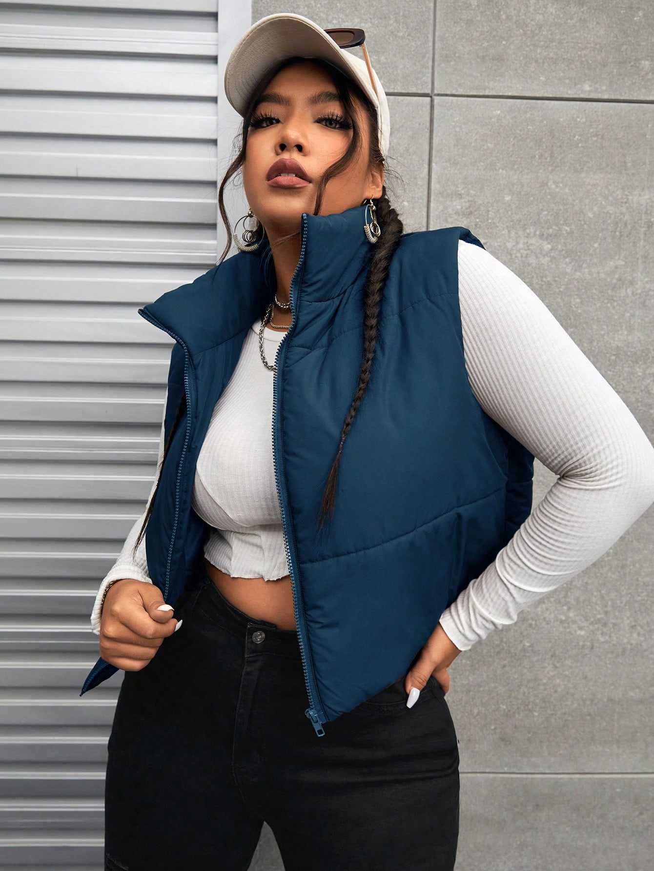 In Casual Plus Size Winter Coats