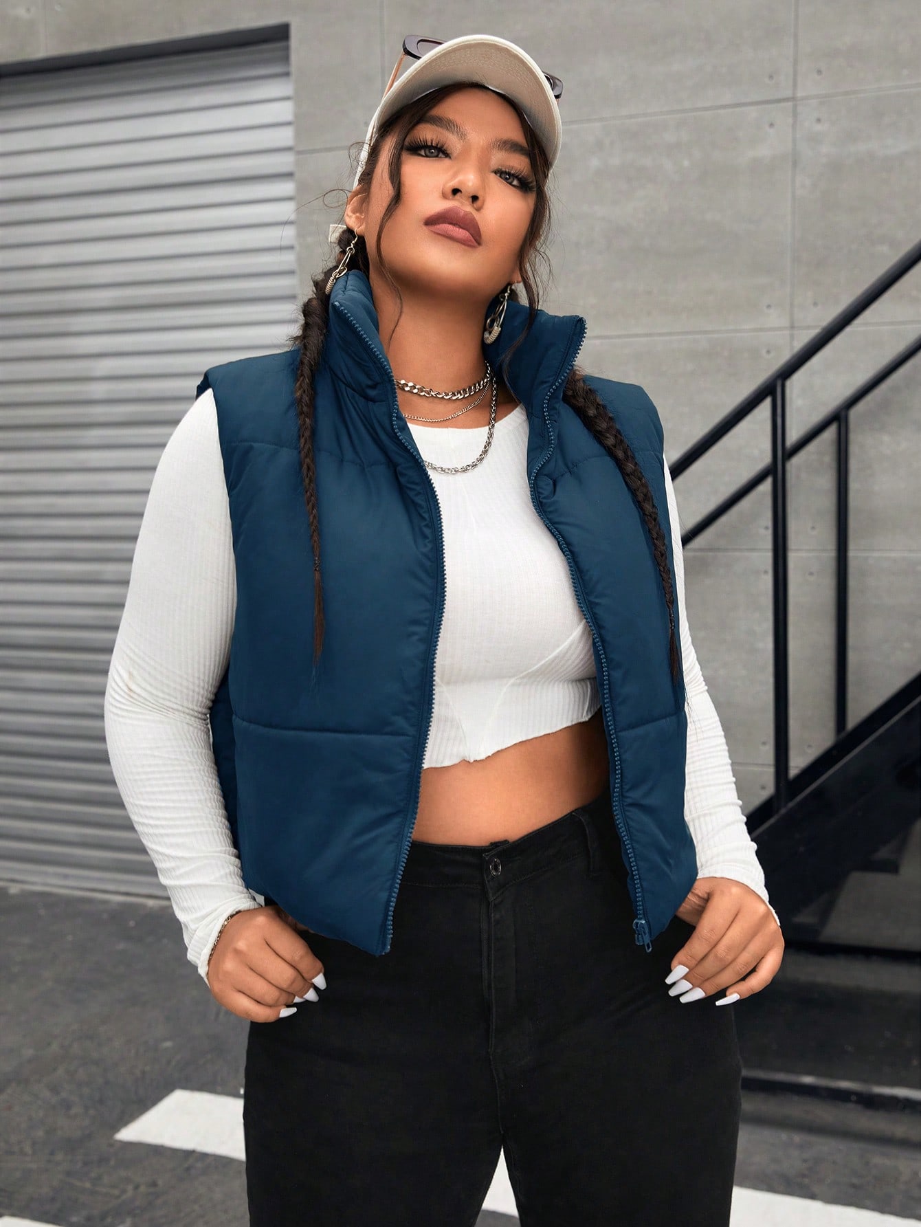 In Casual Plus Size Winter Coats