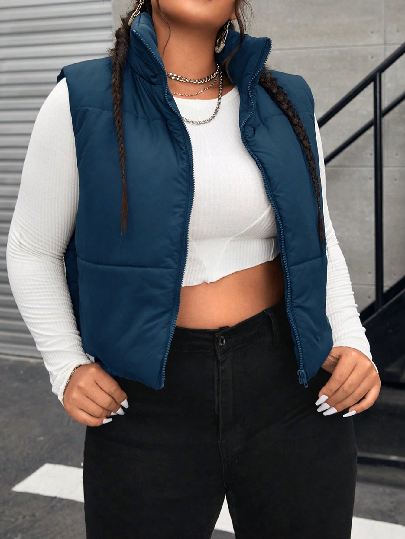 In Casual Plus Size Winter Coats